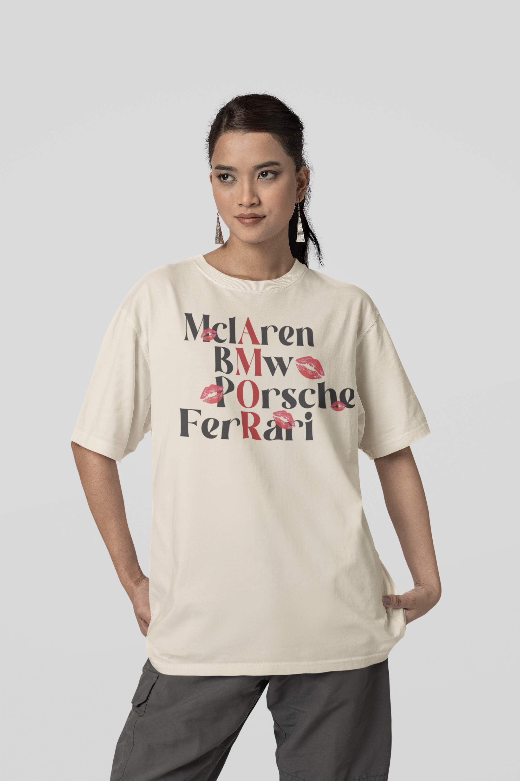 Camiseta Oversized Amor Girlhead - GTSO48