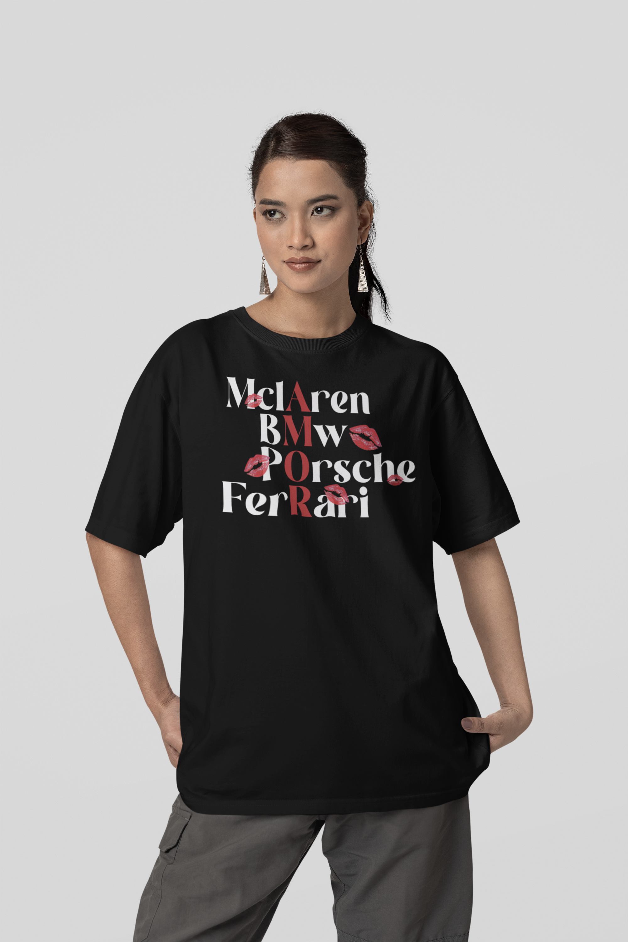 Camiseta Oversized Amor Girlhead - GTSO48