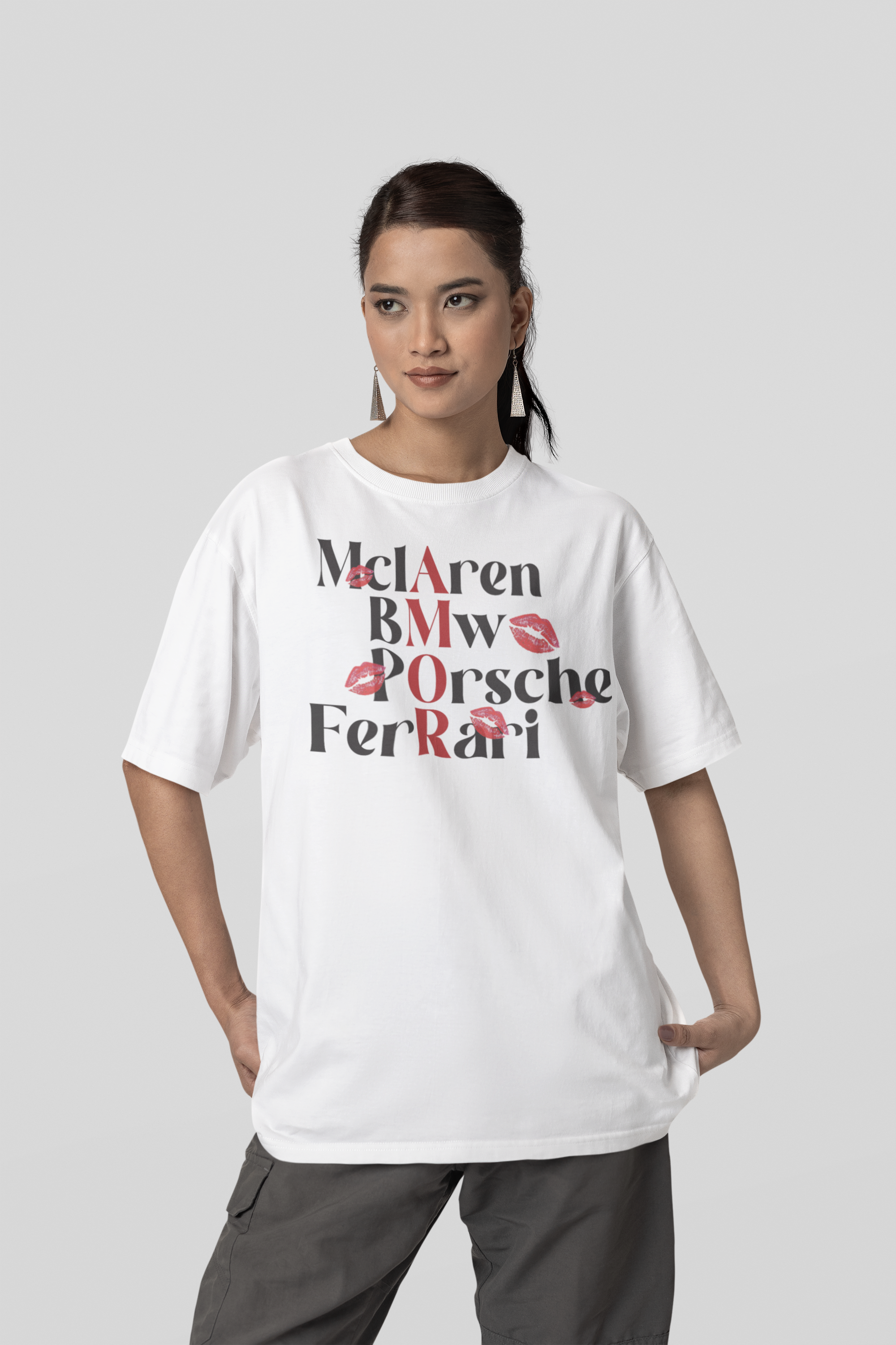 Camiseta Oversized Amor Girlhead - GTSO48