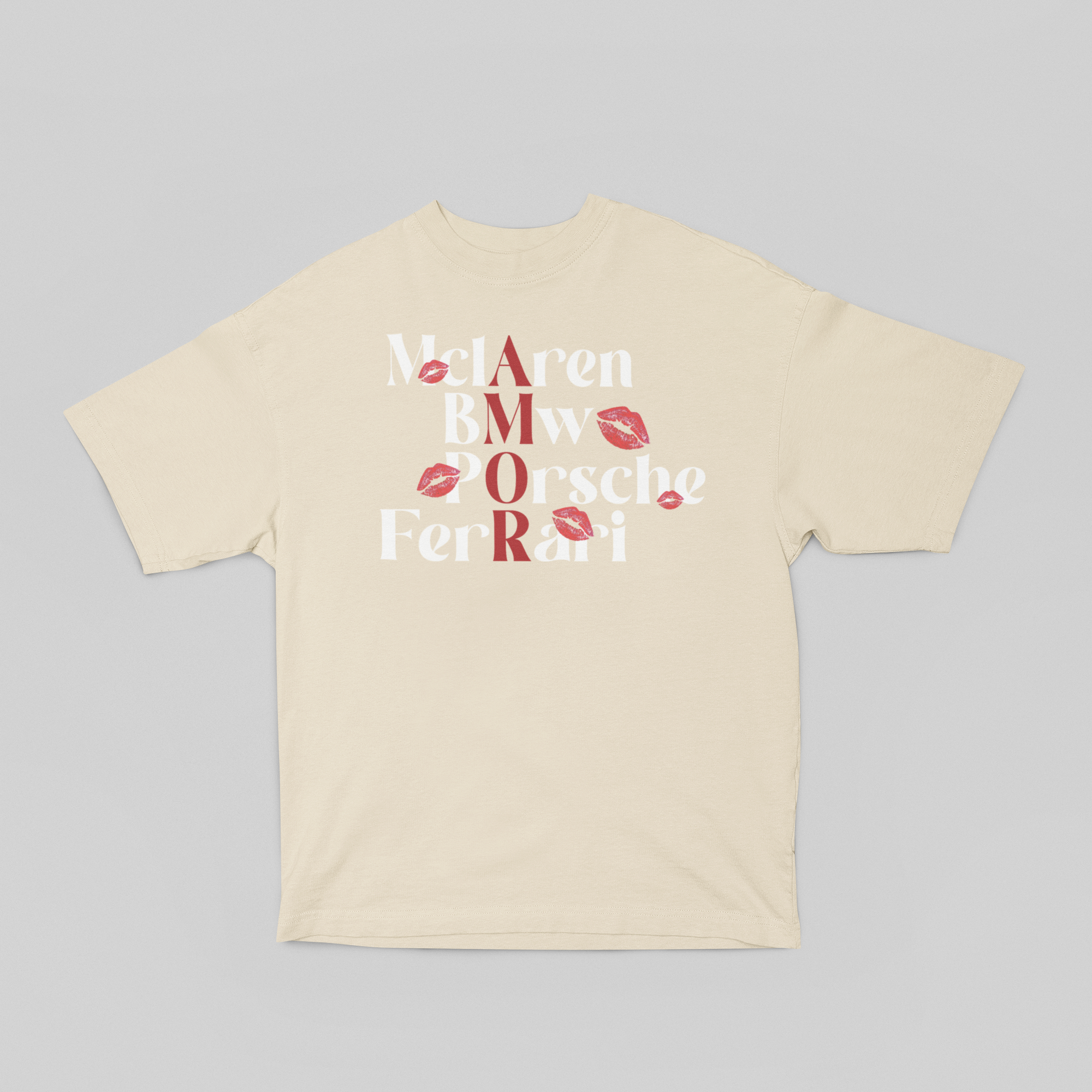 Camiseta Oversized Amor Girlhead - GTSO48