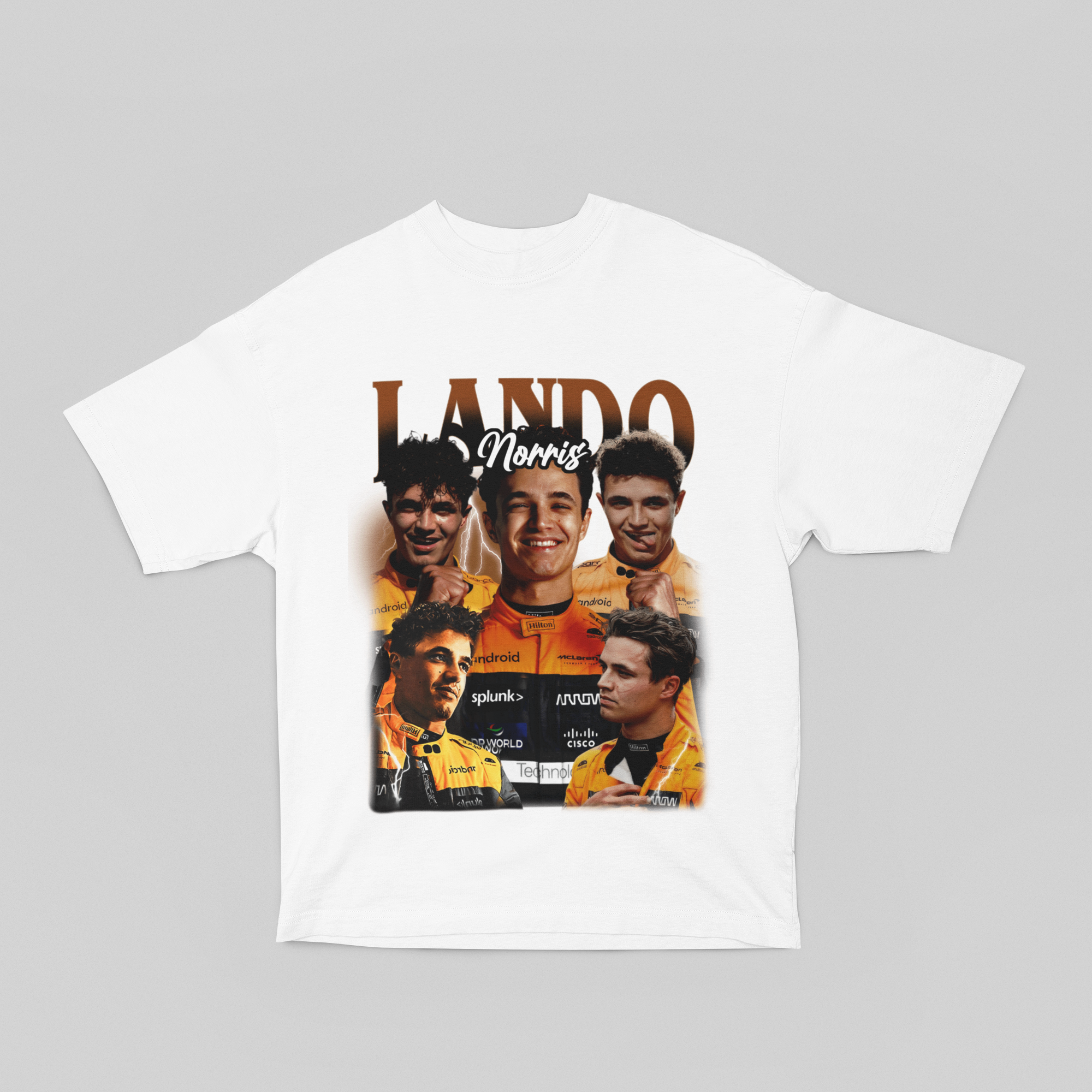 Camiseta Oversized Formula 1 - Lando Norris - Loja GTS Customs
