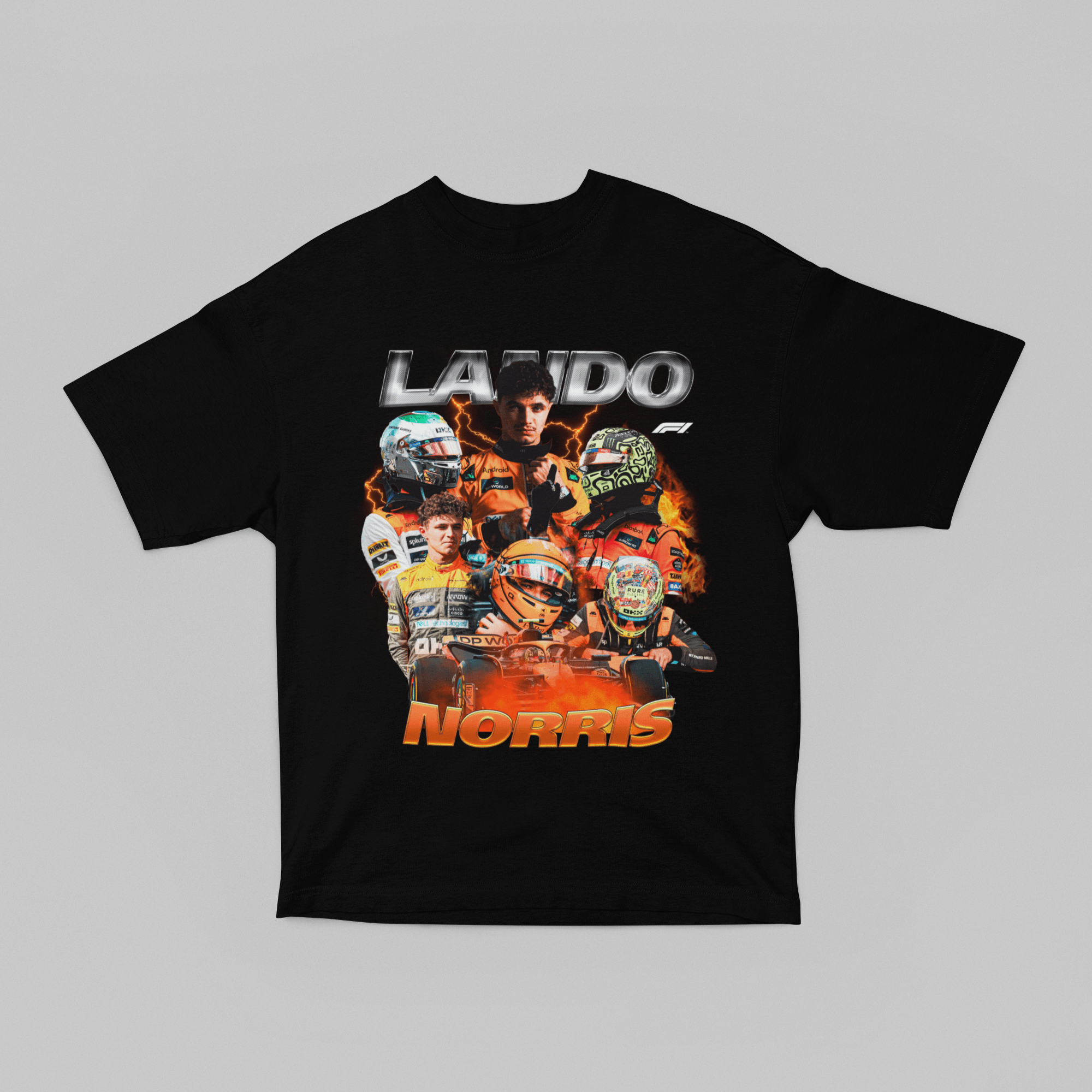 Camiseta Oversized Formula 1 - Lando Norris - Loja GTS Customs
