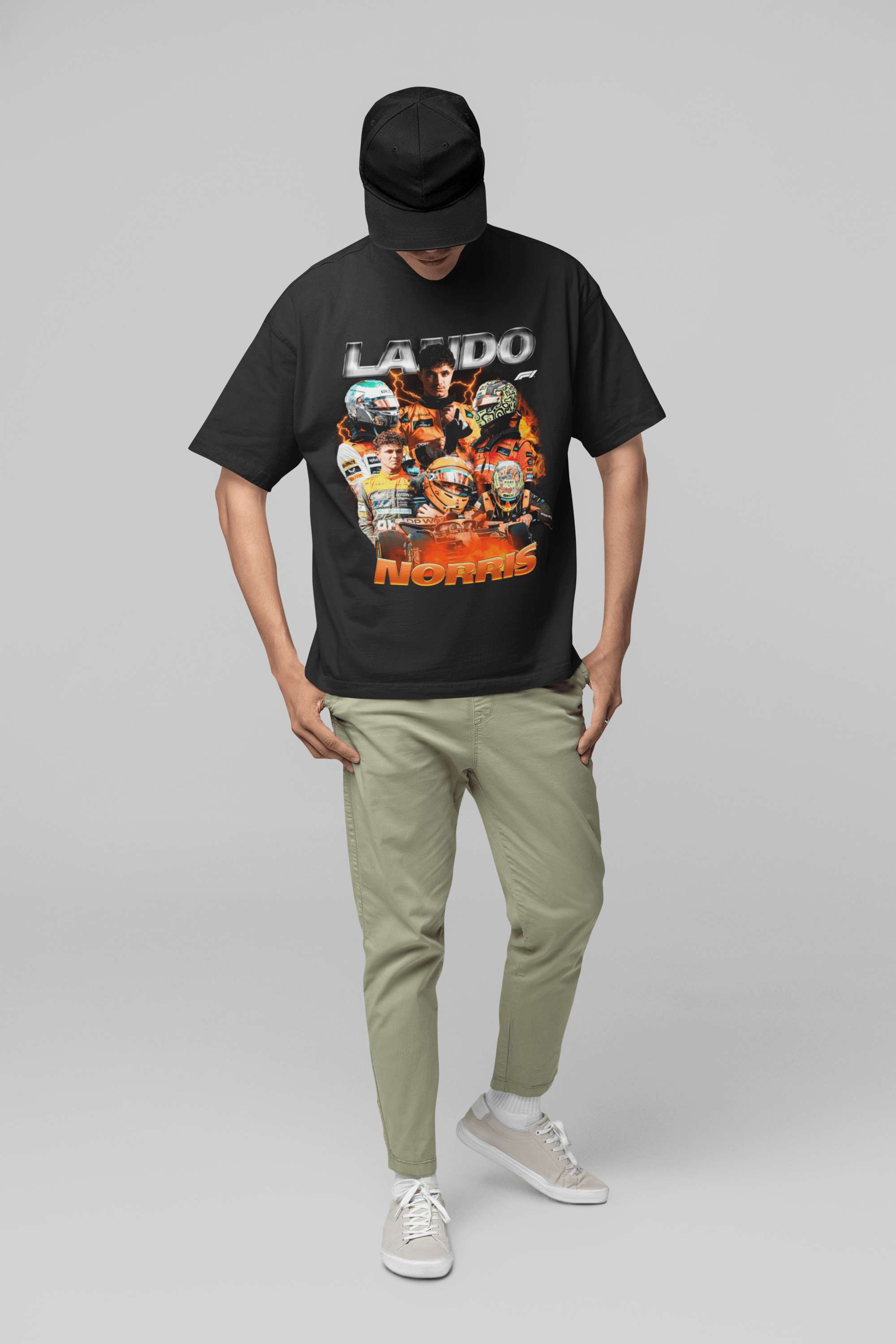 Camiseta Oversized Formula 1 - Lando Norris - Loja GTS Customs