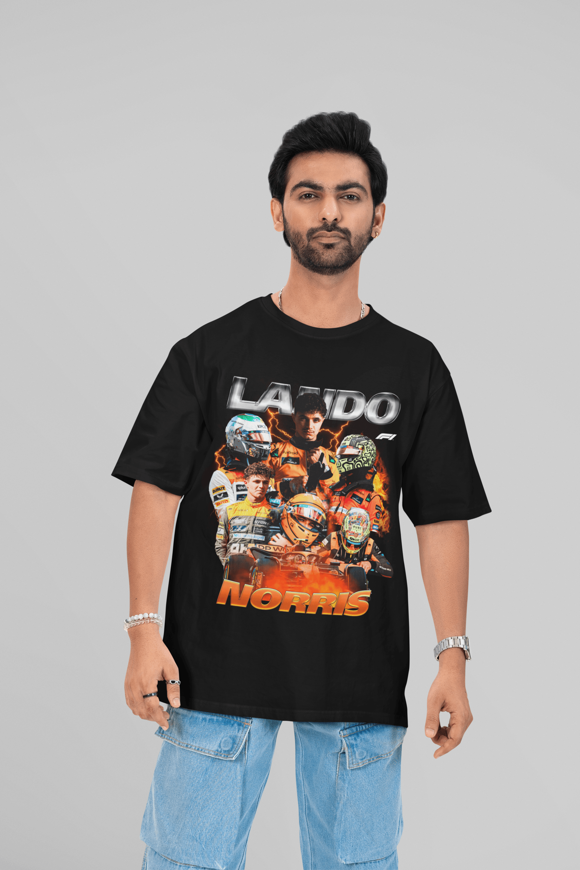 Camiseta Oversized Formula 1 - Lando Norris - Loja GTS Customs