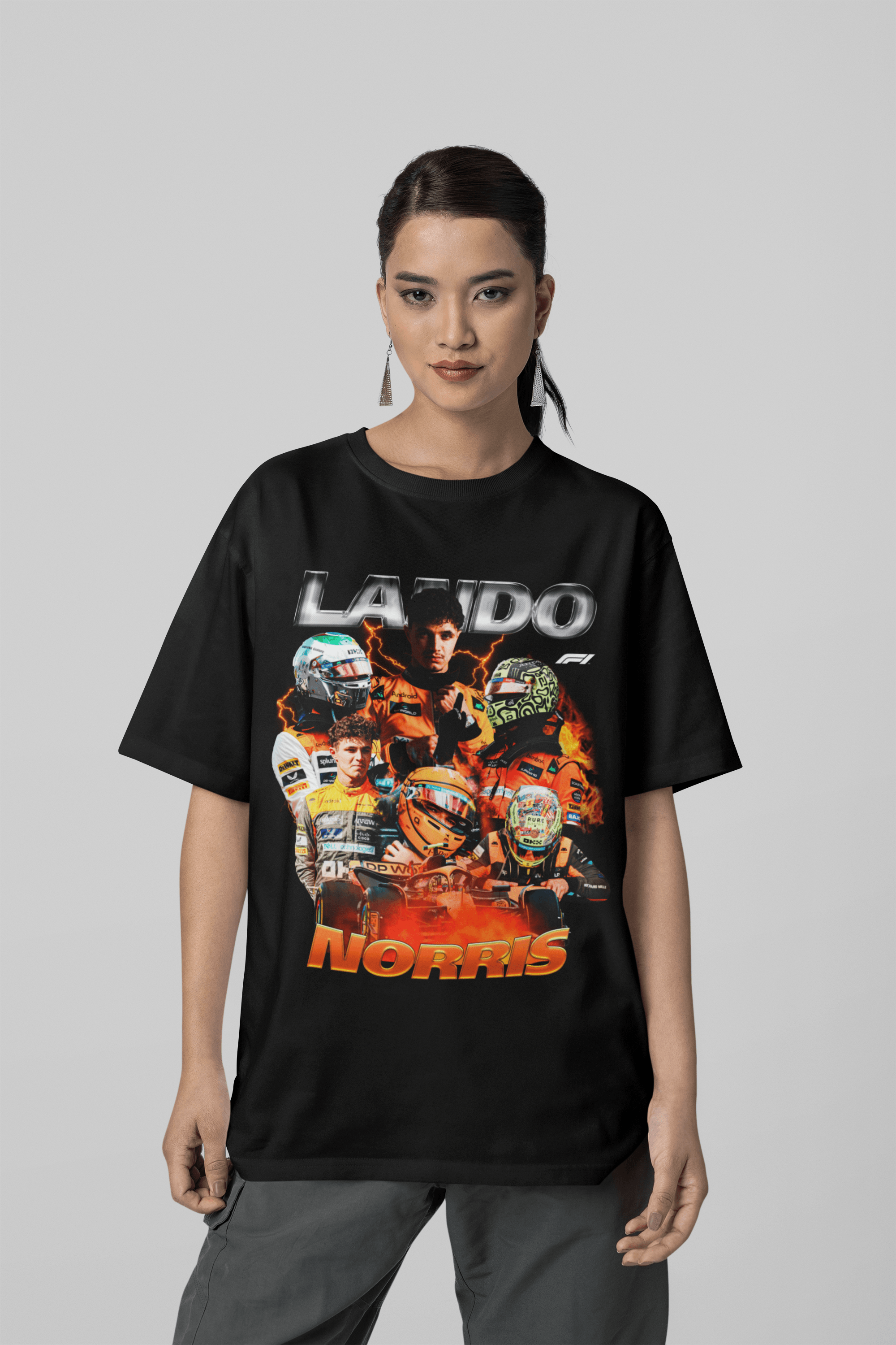 Camiseta Oversized Formula 1 - Lando Norris - Loja GTS Customs