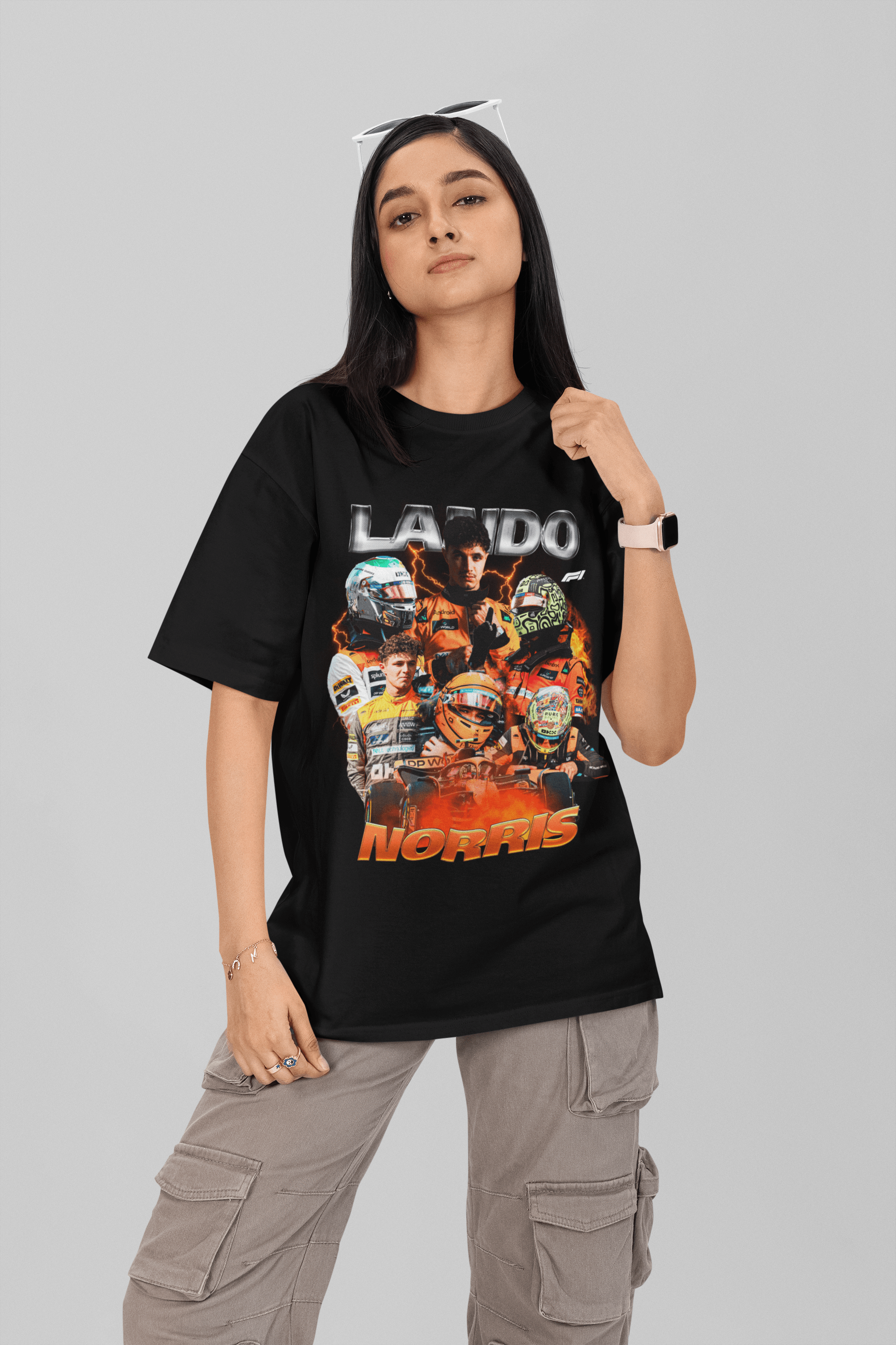 Camiseta Oversized Formula 1 - Lando Norris - Loja GTS Customs