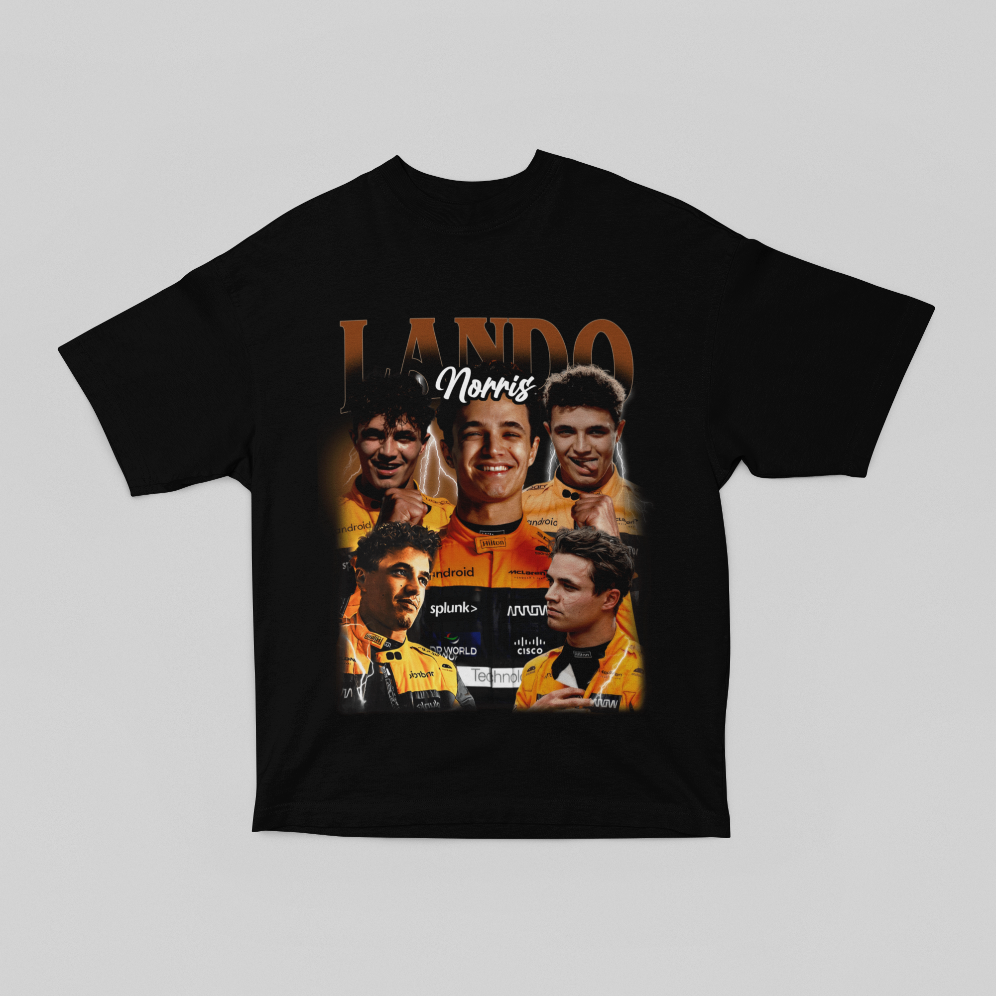 Camiseta Oversized Formula 1 - Lando Norris - Loja GTS Customs