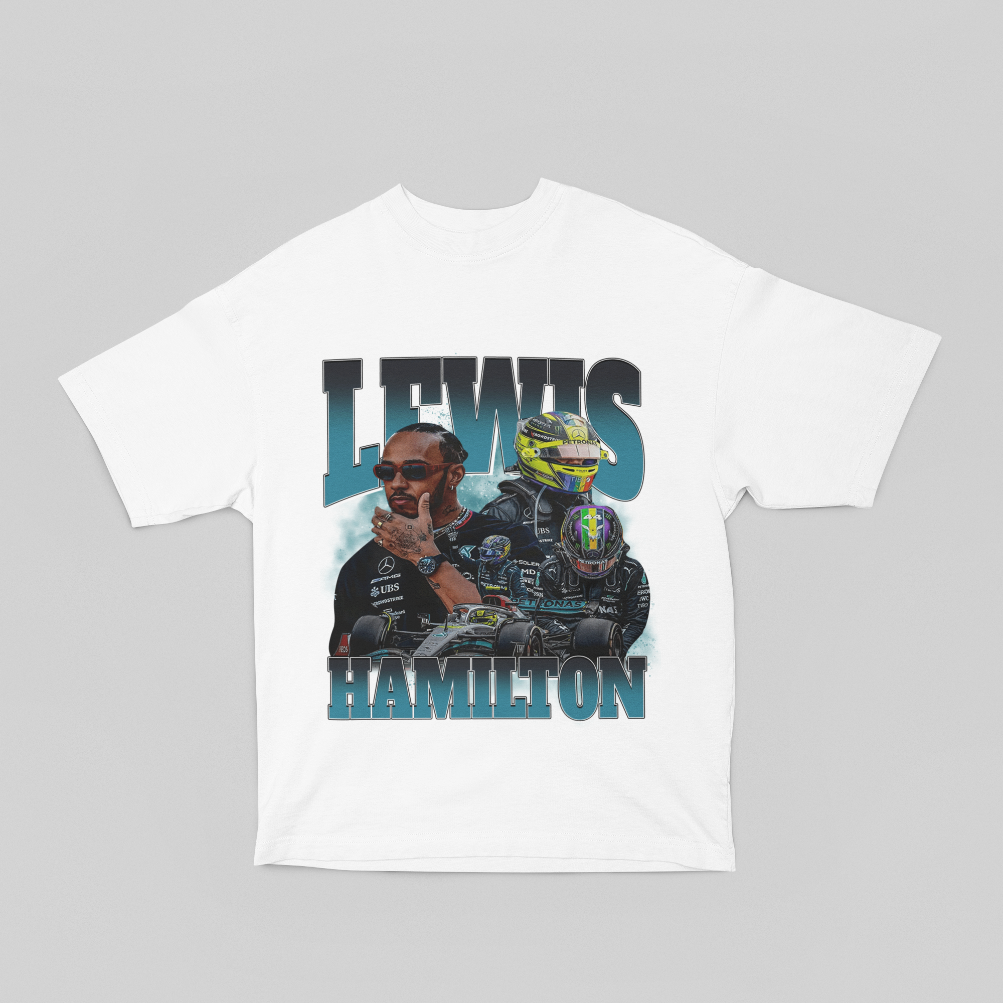 Camiseta Oversized Formula 1 - Lewis Hamilton - Loja GTS Customs
