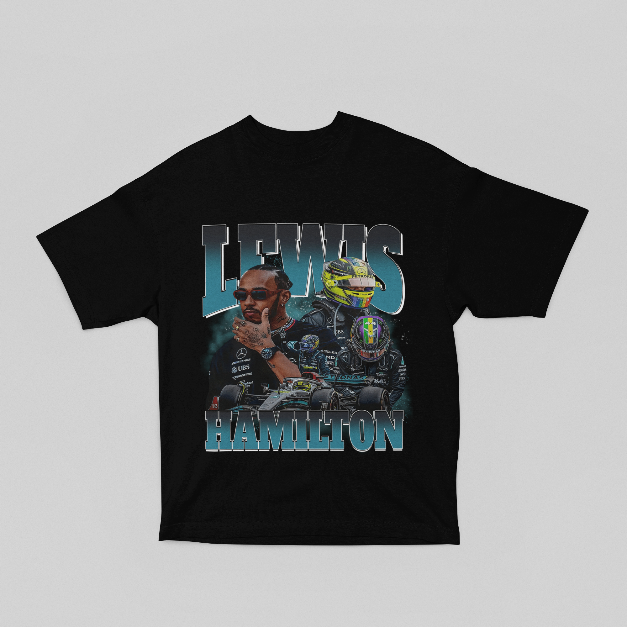 Camiseta Oversized Formula 1 - Lewis Hamilton - Loja GTS Customs