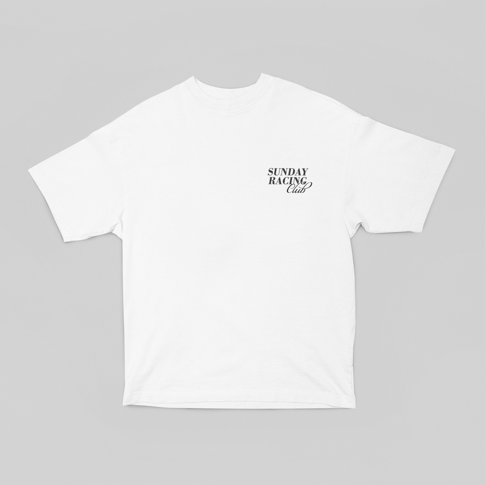 Camiseta Oversized Formula 1 - Sunday Racing Club - Loja GTS Customs