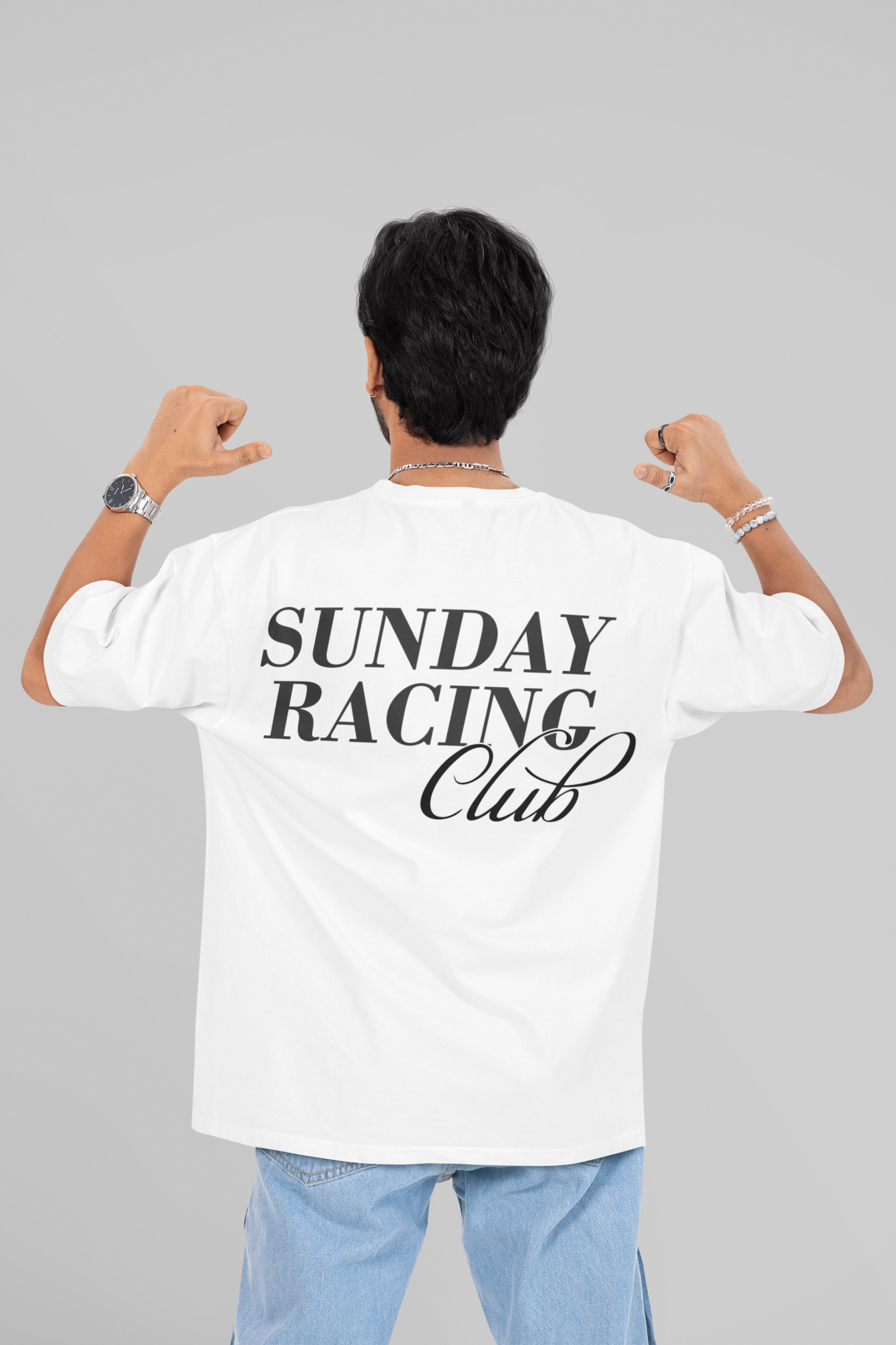 Camiseta Oversized Formula 1 - Sunday Racing Club - Loja GTS Customs