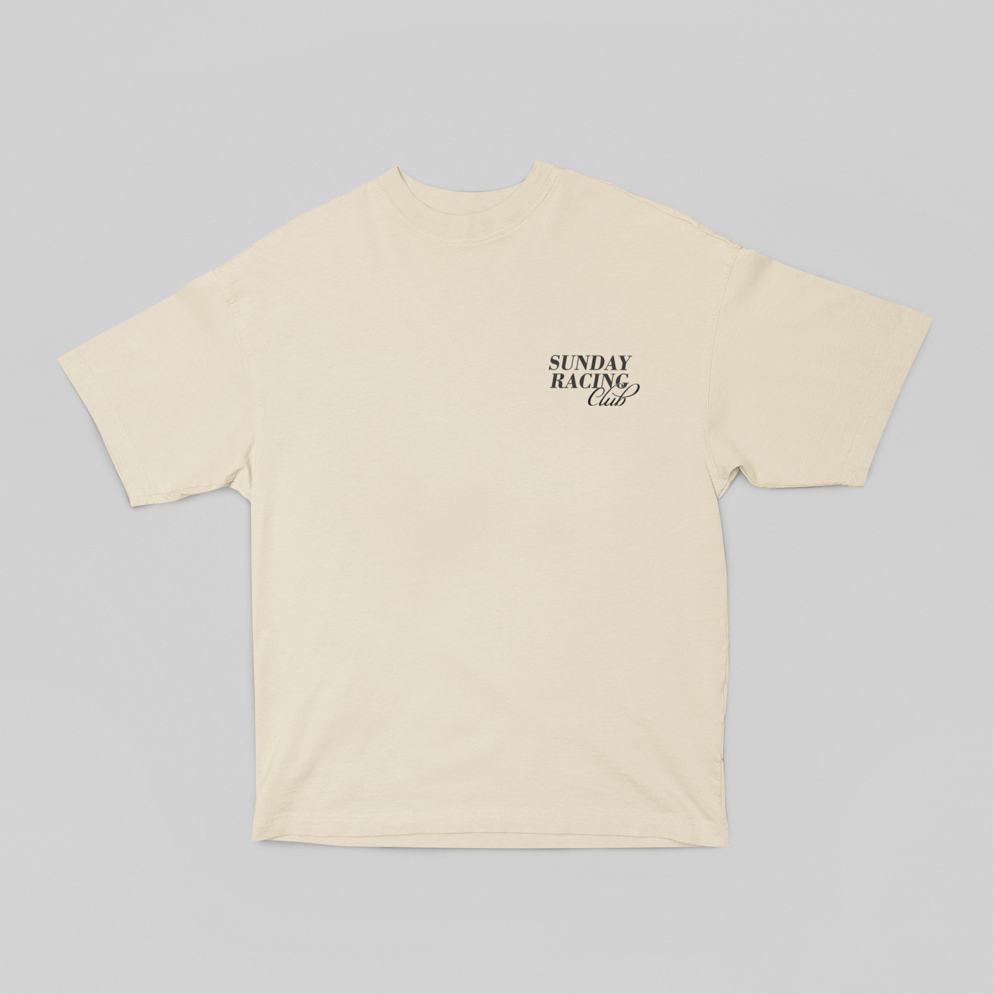 Camiseta Oversized Formula 1 - Sunday Racing Club - Loja GTS Customs