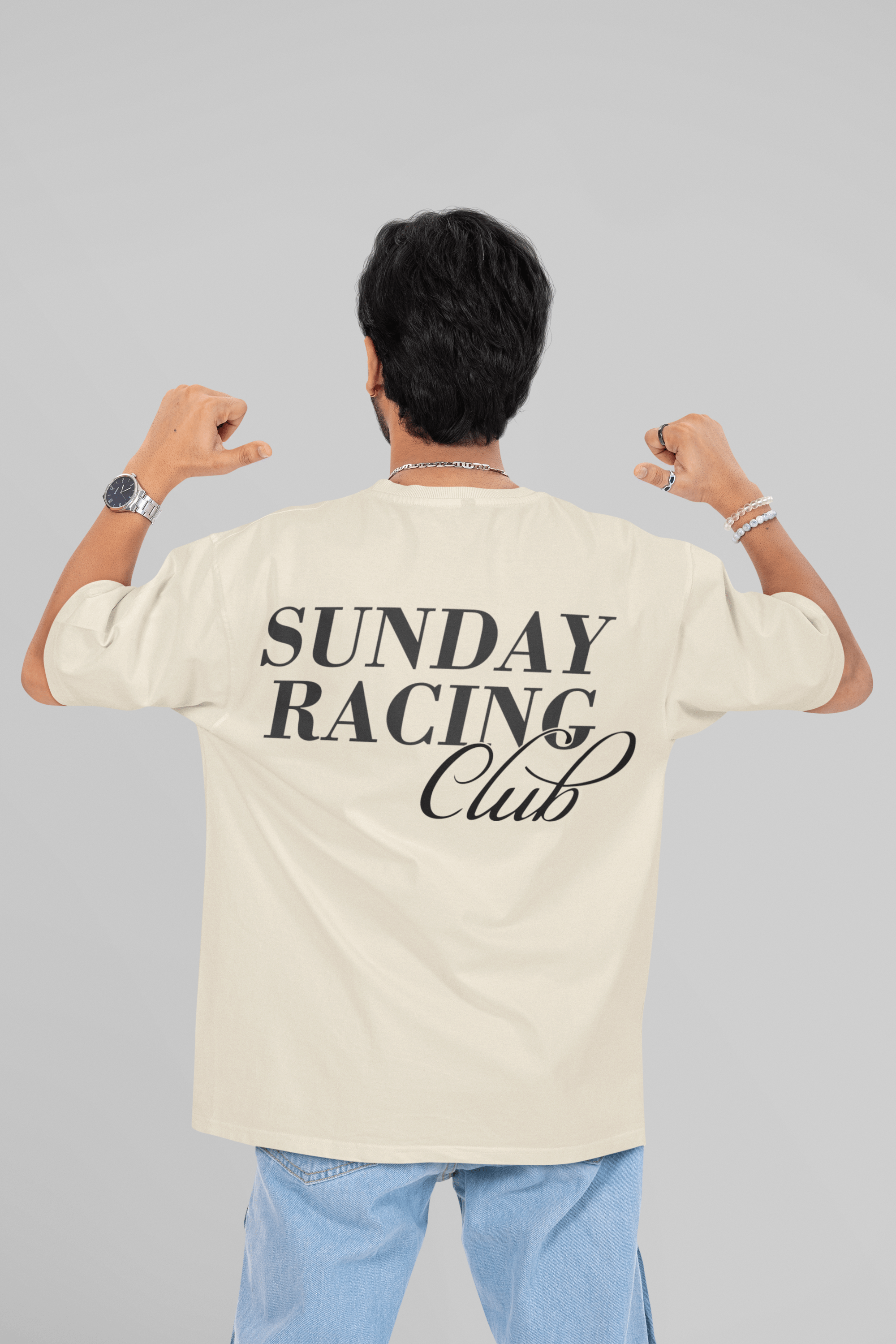 Camiseta Oversized Formula 1 - Sunday Racing Club - Loja GTS Customs