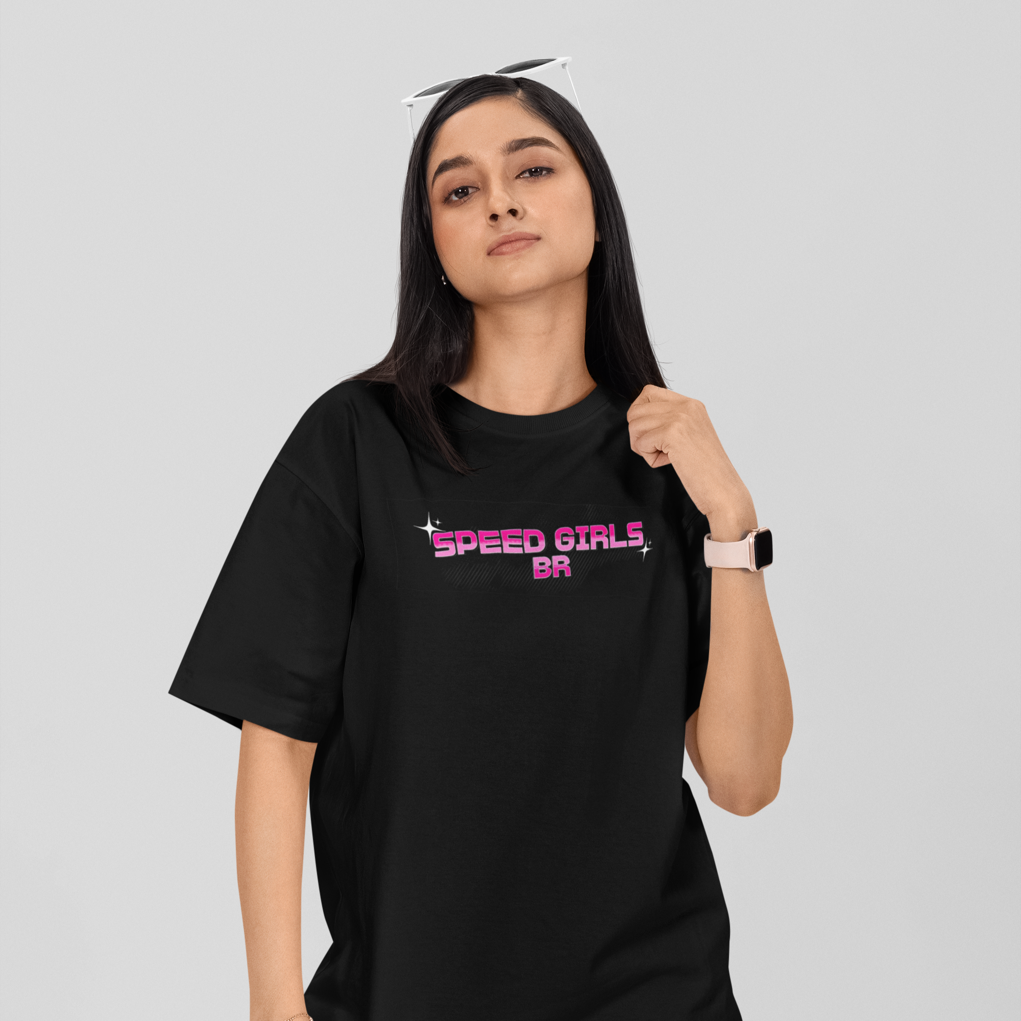 Camiseta Oversized Minimal 2 - Speed Girls - Loja GTS Customs