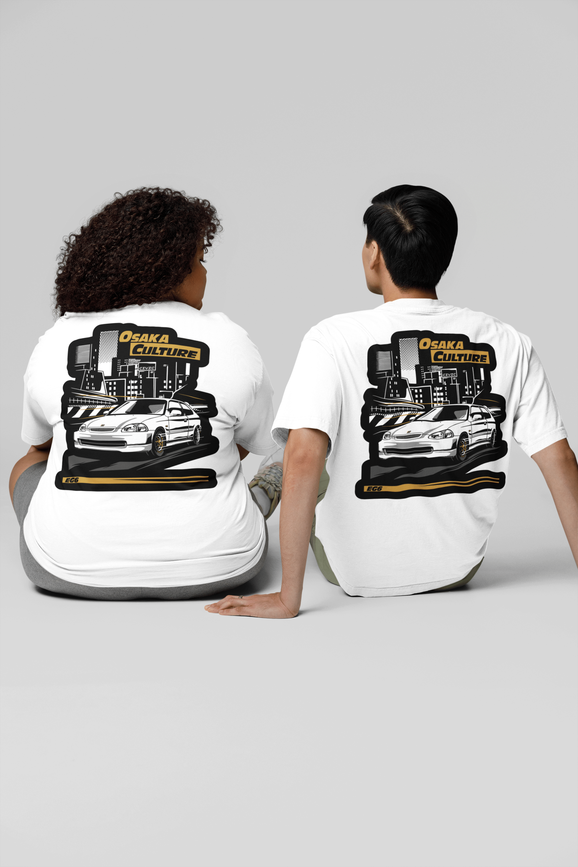 Camiseta Oversized Osaka Culture - GTSO36 - Loja GTS Customs
