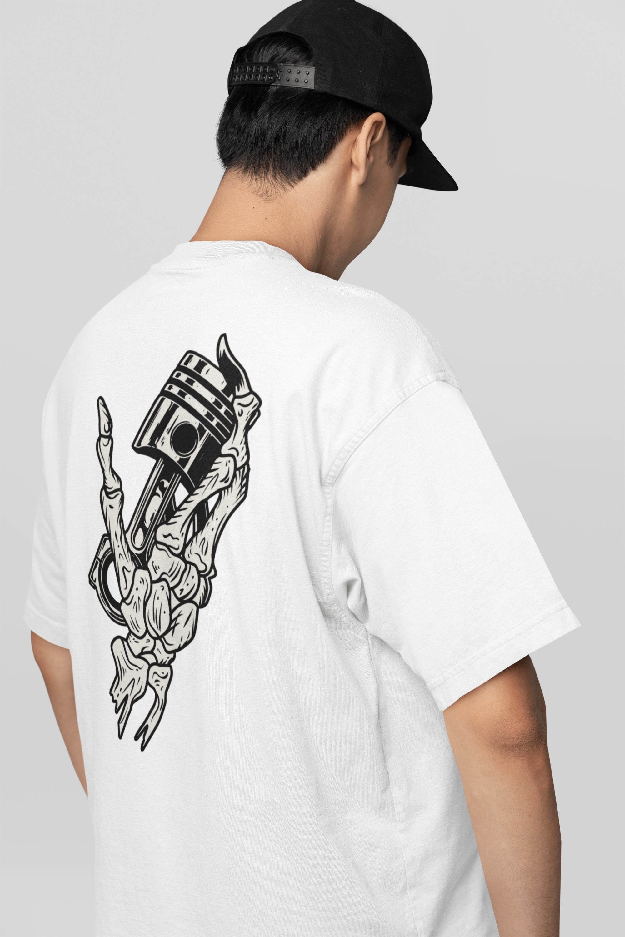 Camiseta Oversized Pistão - GTSO34 - Loja GTS Customs
