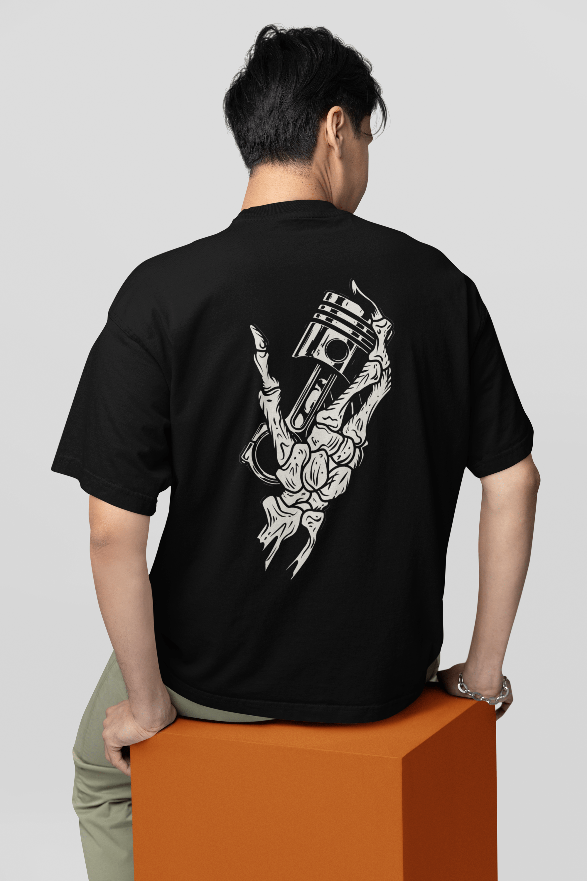 Camiseta Oversized Pistão - GTSO34 - Loja GTS Customs