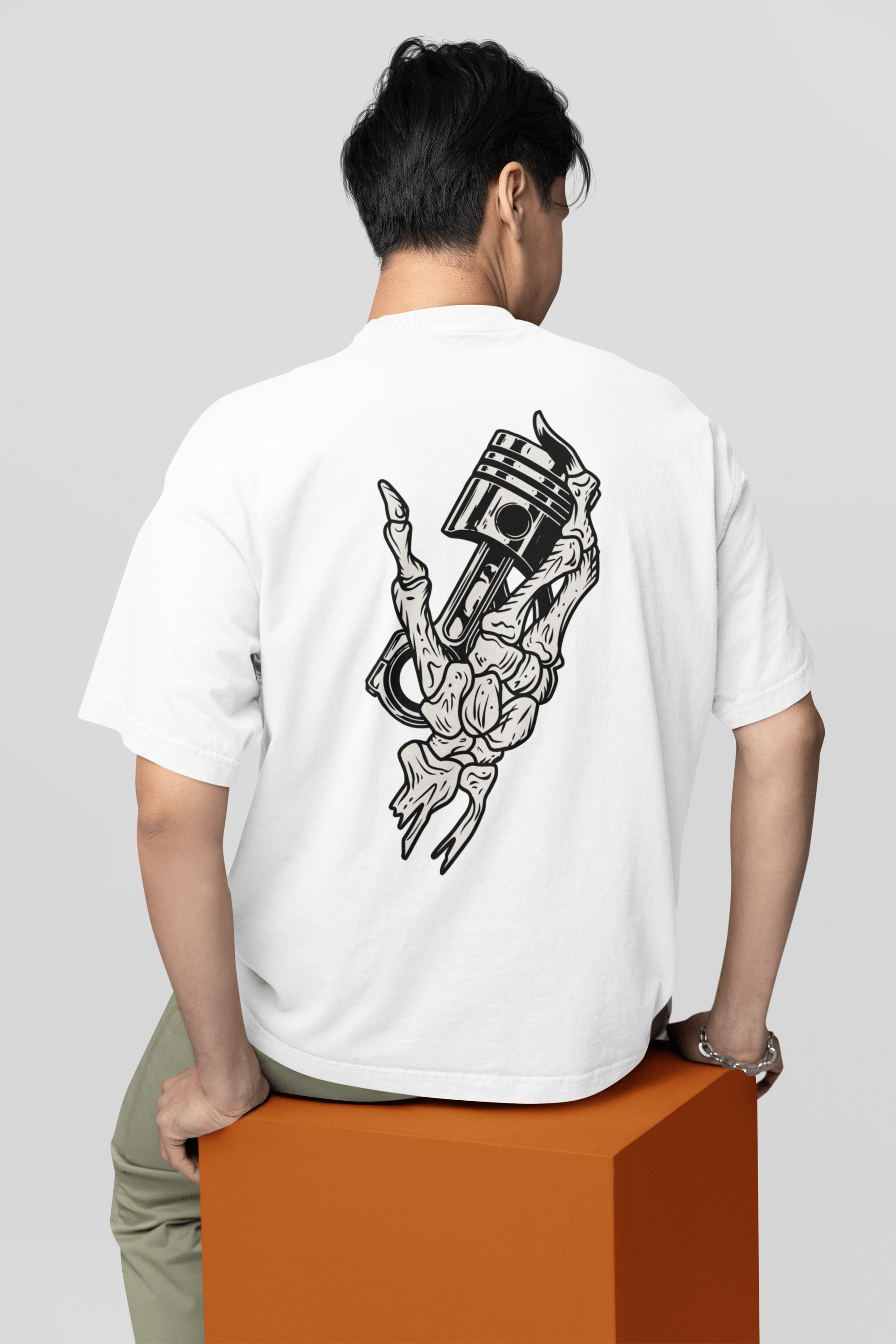 Camiseta Oversized Pistão - GTSO34 - Loja GTS Customs