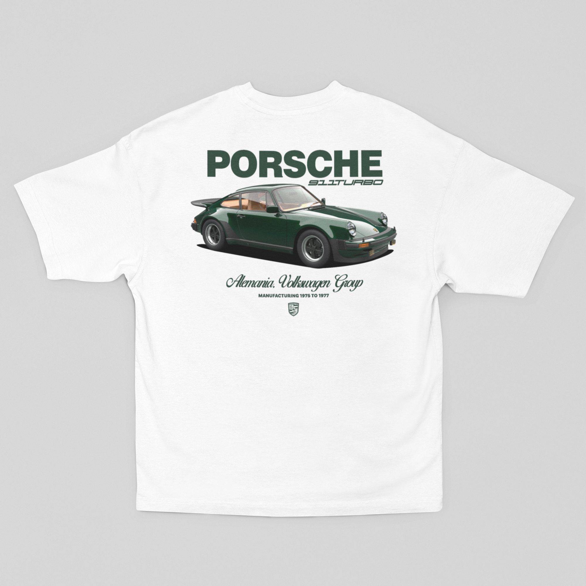 Camiseta Oversized Porsche 911 Turbo - GTSO46