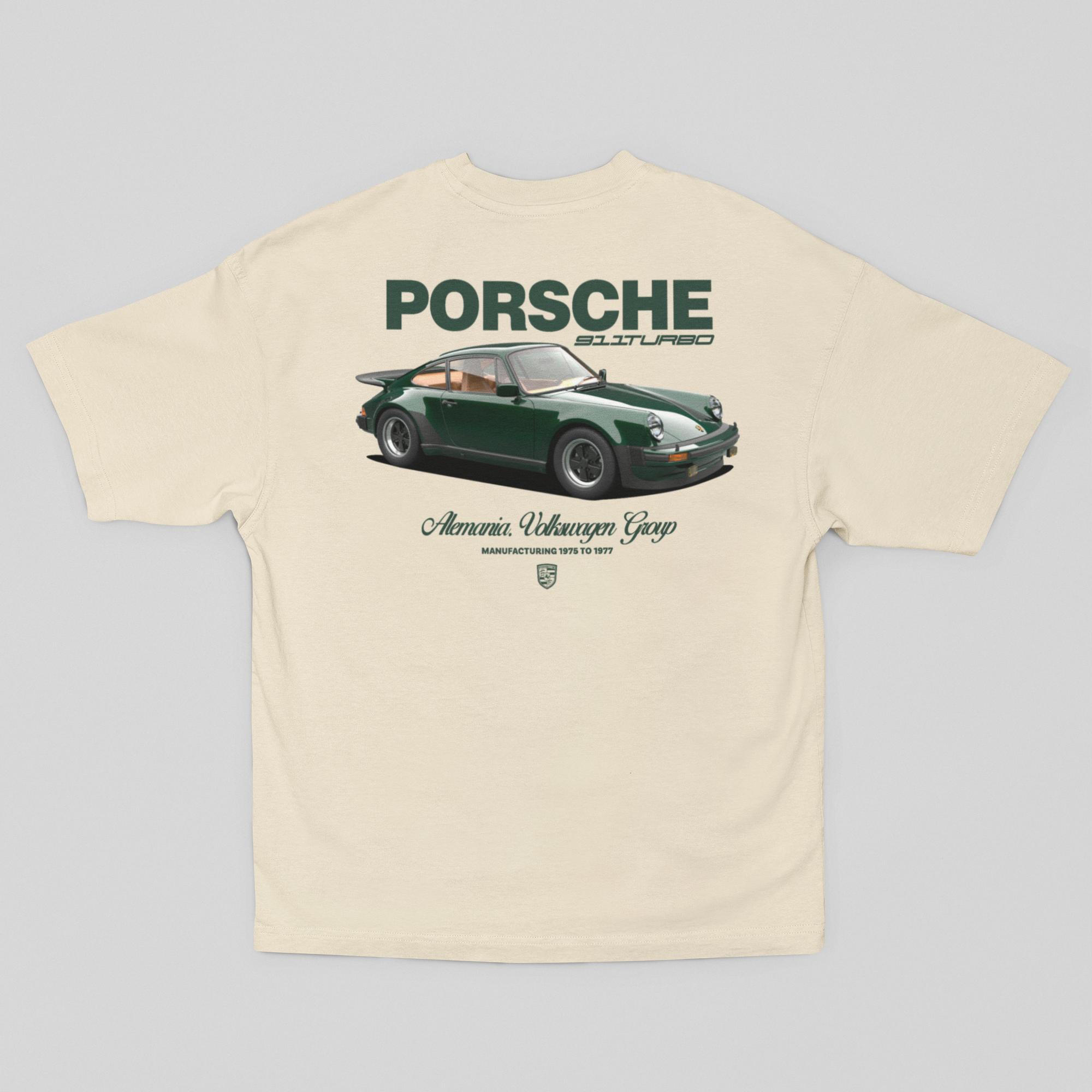 Camiseta Oversized Porsche 911 Turbo - GTSO46