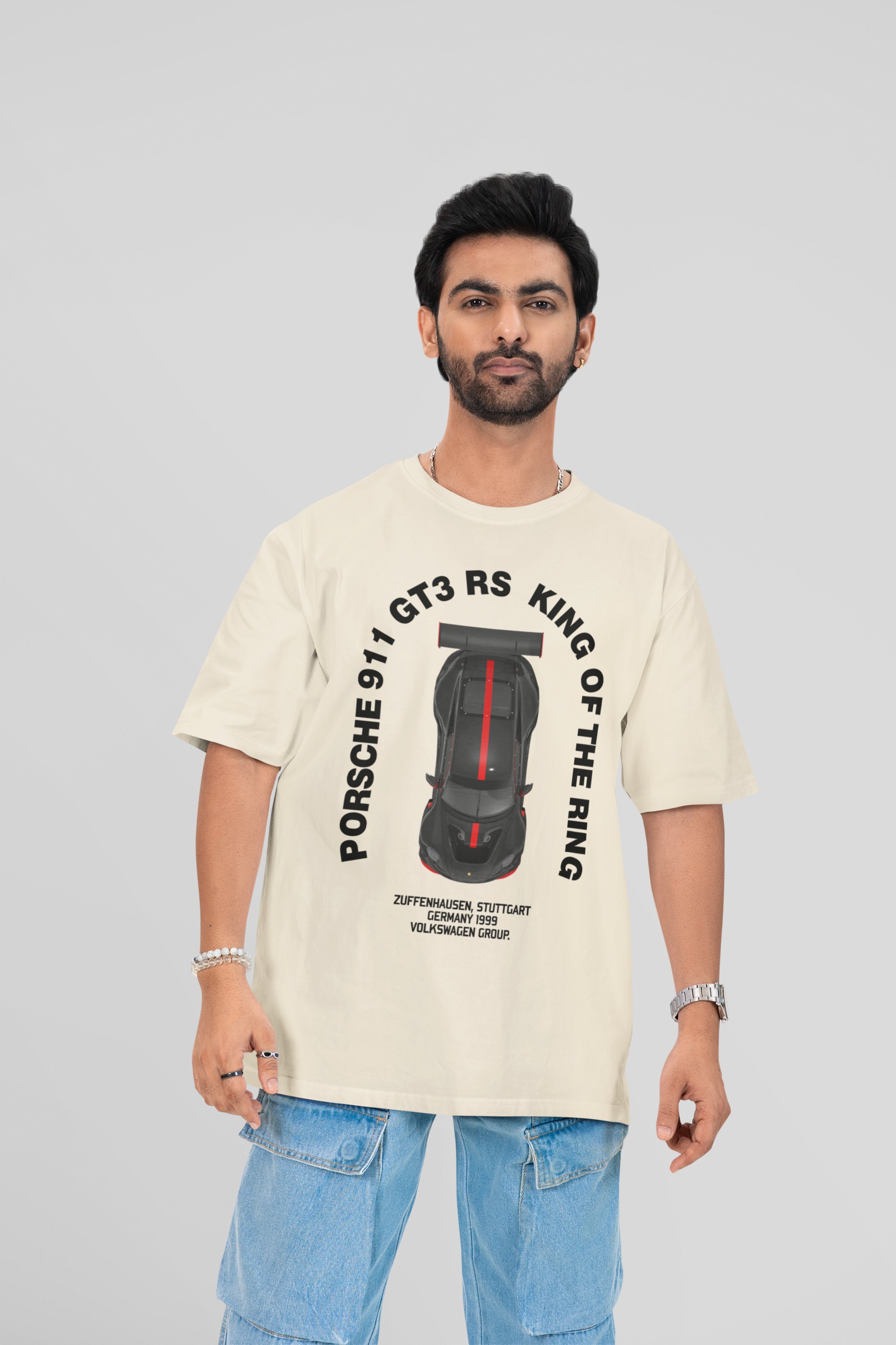 Camiseta Oversized Porsche King - GTSO44 - Loja GTS Customs