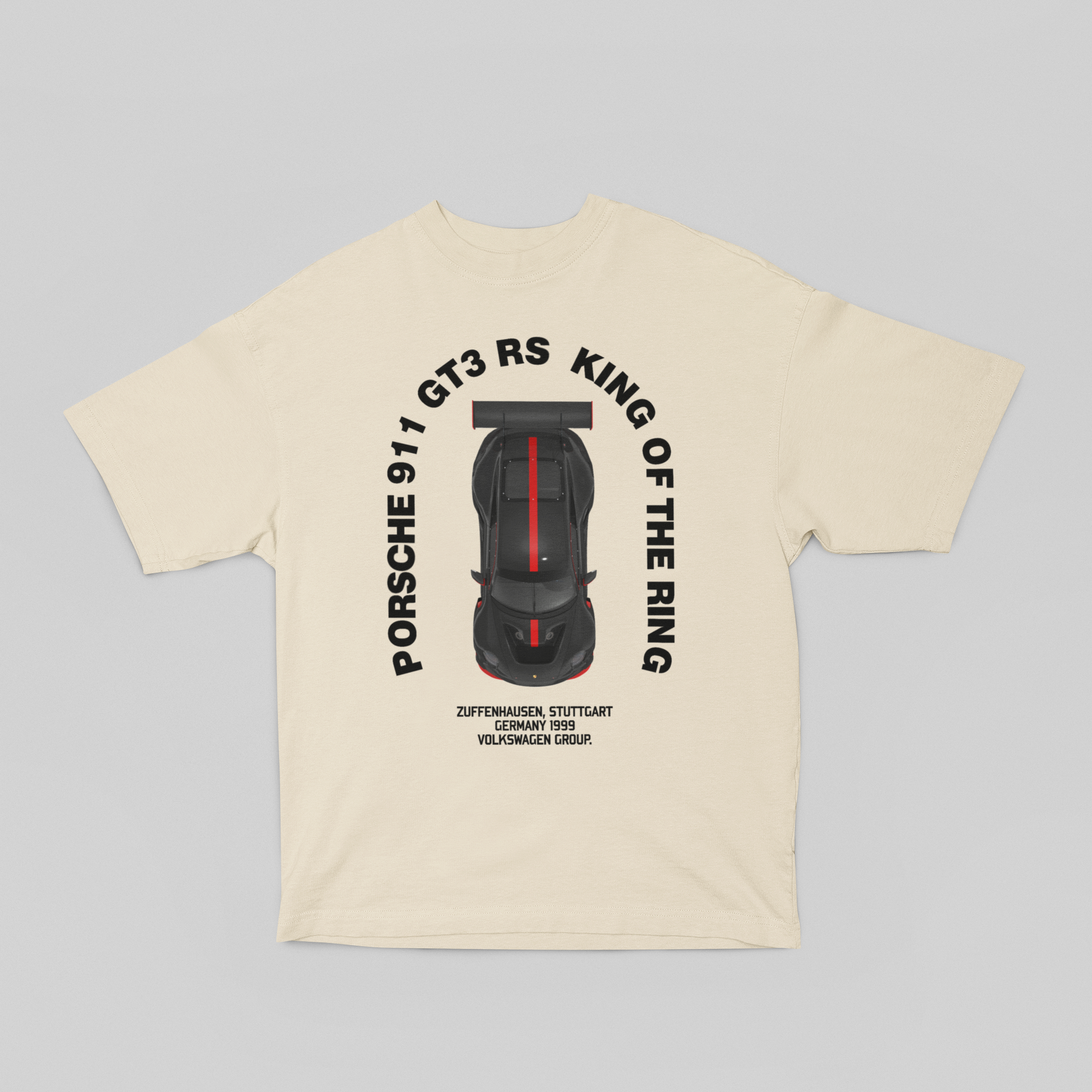 Camiseta Oversized Porsche King - GTSO44 - Loja GTS Customs