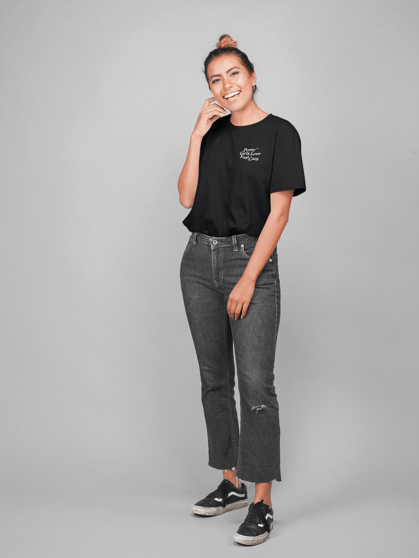 Camiseta Oversized Pretty Girls Love Fast Cars - GTSO31 - Loja GTS Customs