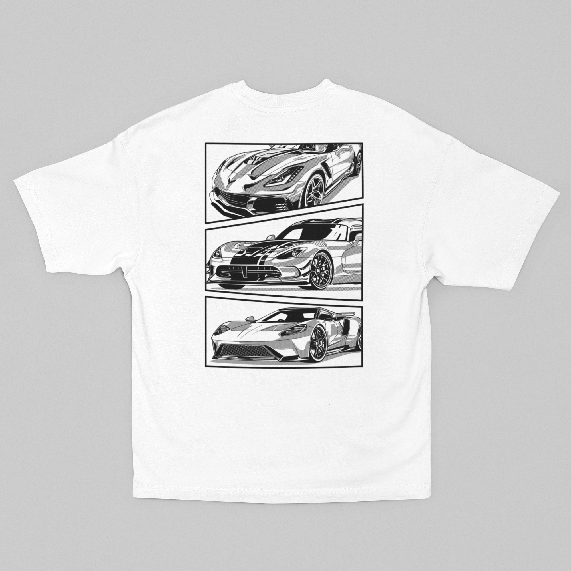 Camiseta Oversized Recortes - GTSO37 - Loja GTS Customs