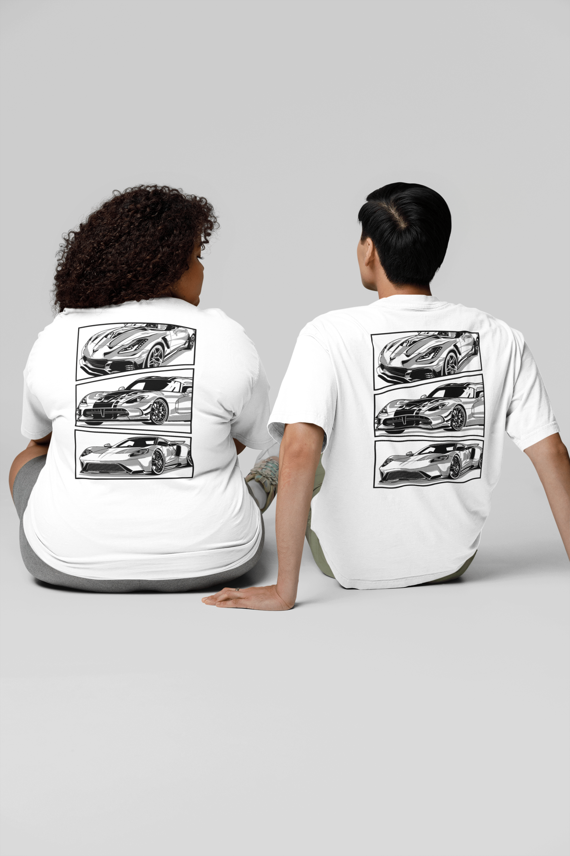 Camiseta Oversized Recortes - GTSO37 - Loja GTS Customs