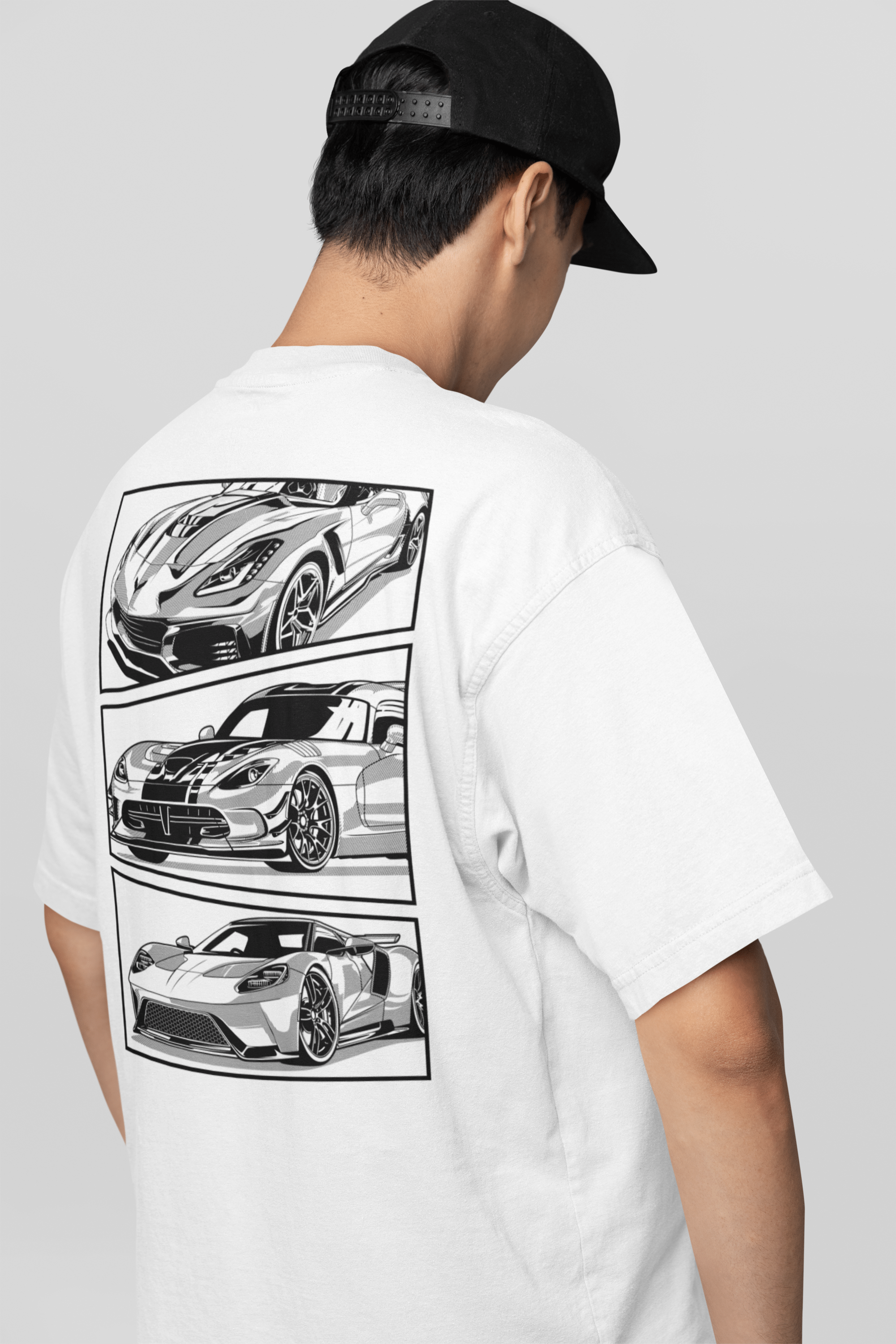Camiseta Oversized Recortes - GTSO37 - Loja GTS Customs