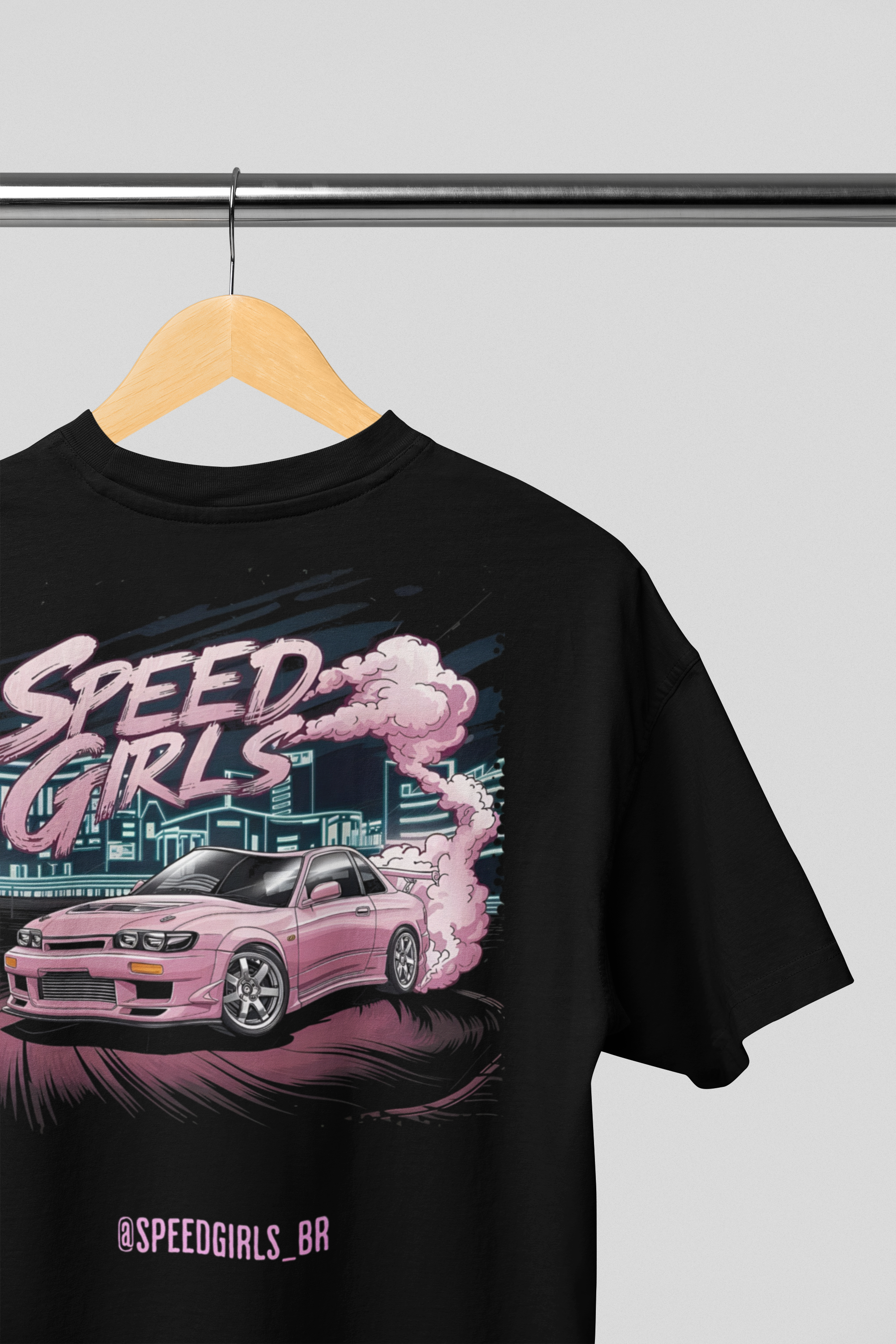Camiseta Oversized  - Speed Girls - Loja GTS Customs