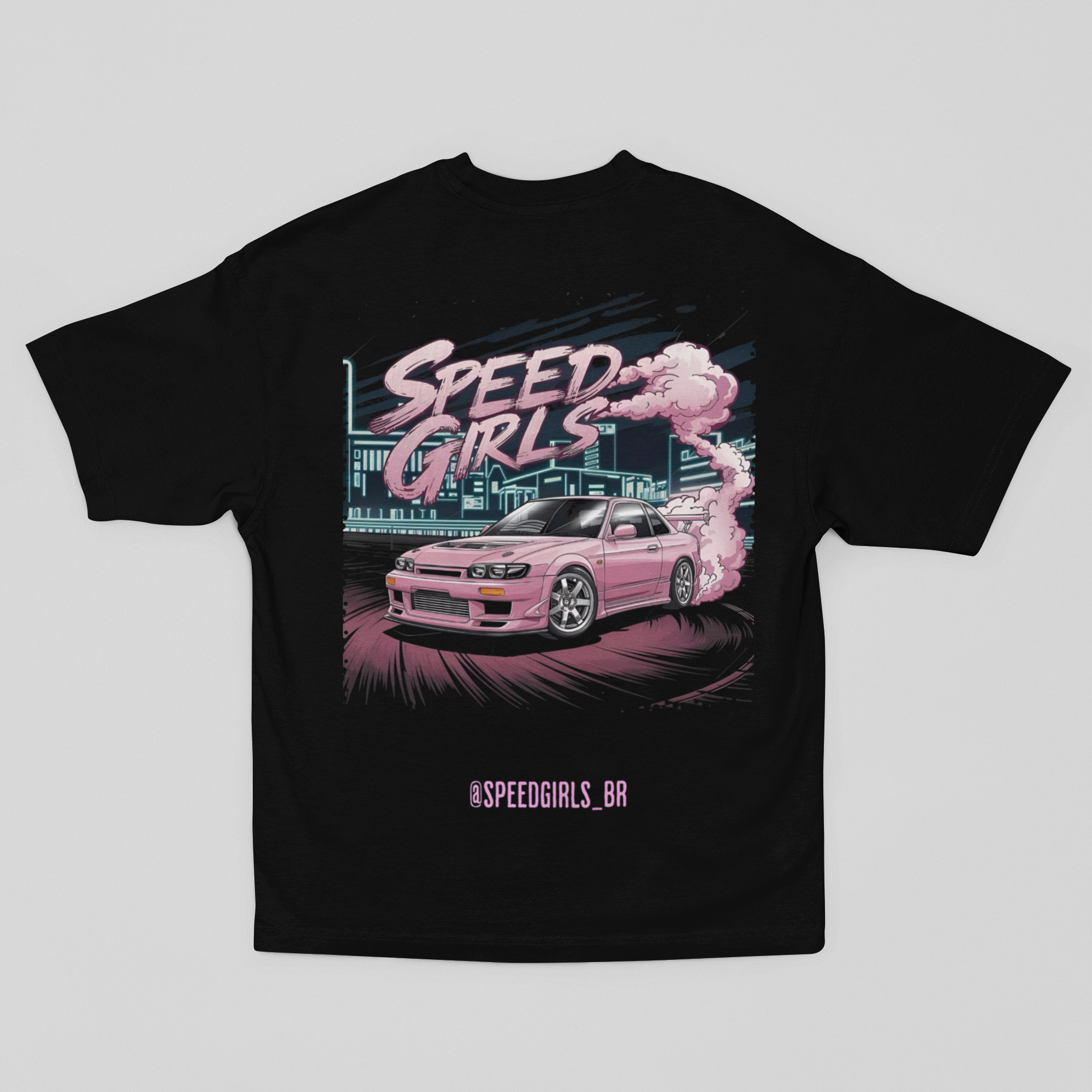 Camiseta Oversized  - Speed Girls - Loja GTS Customs