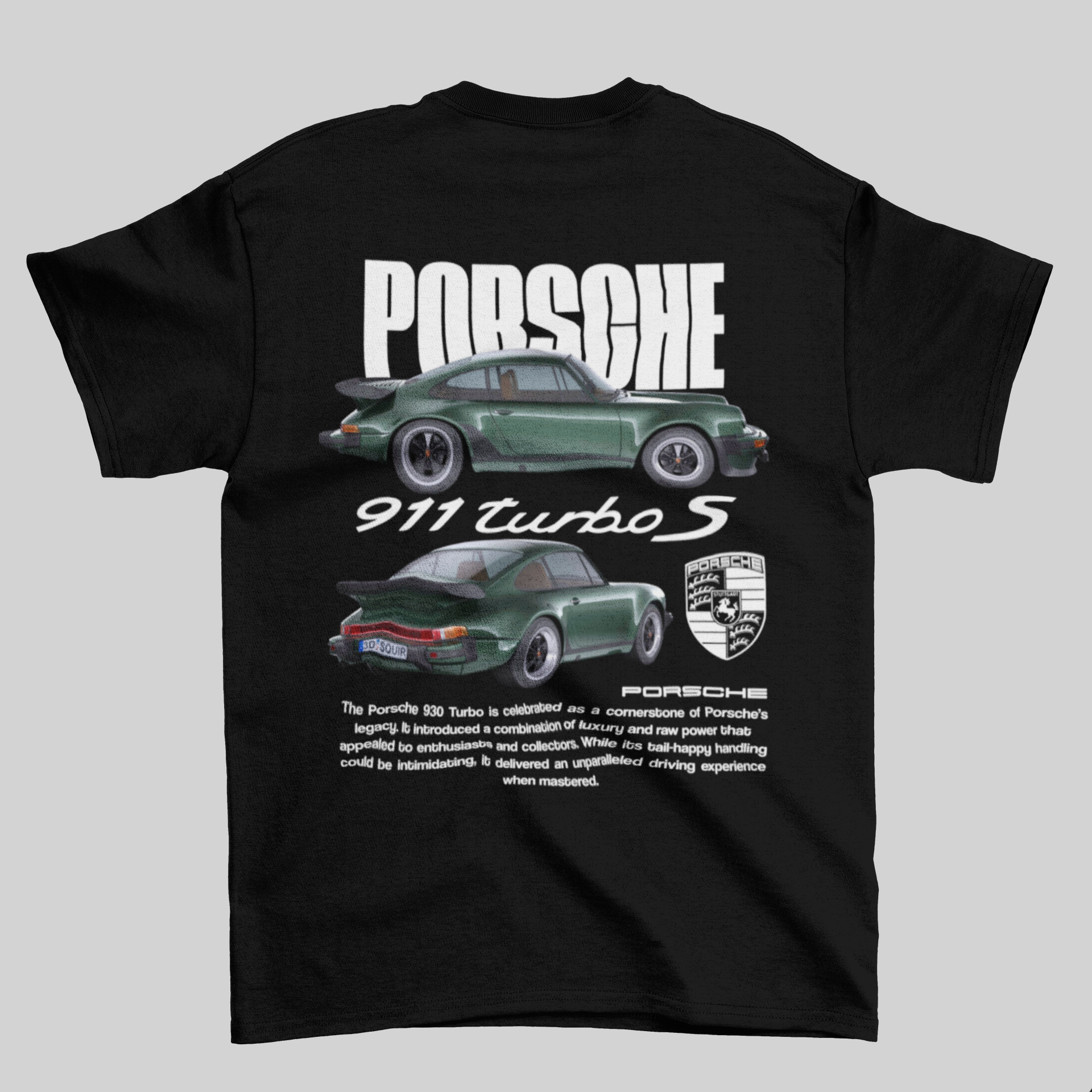 Camiseta Porsche 911 Turbo S - GTS134 - Loja GTS Customs