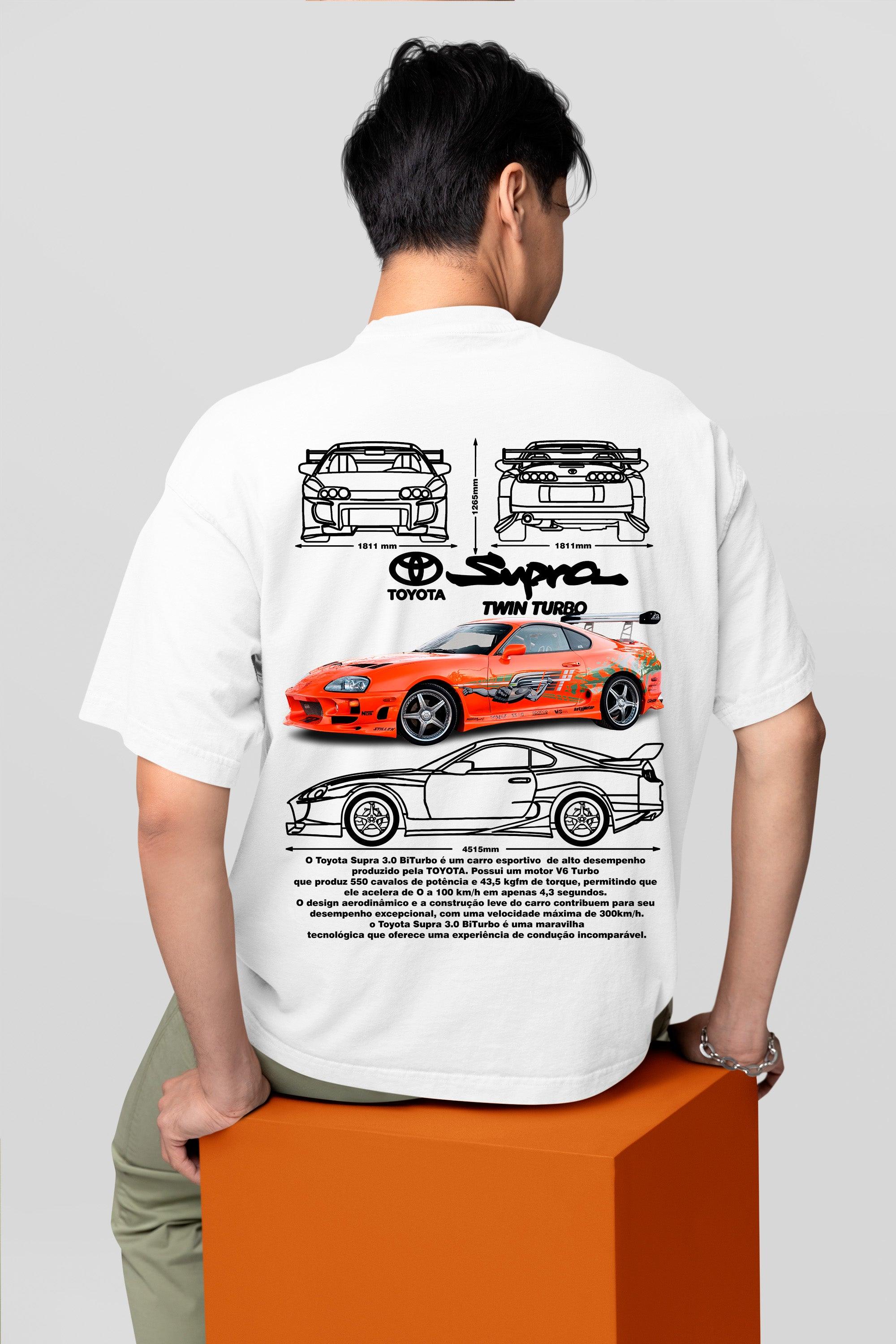 Camiseta Toyota Supra 3.0 24v Bi-turbo - GTS108 - Loja GTS Customs