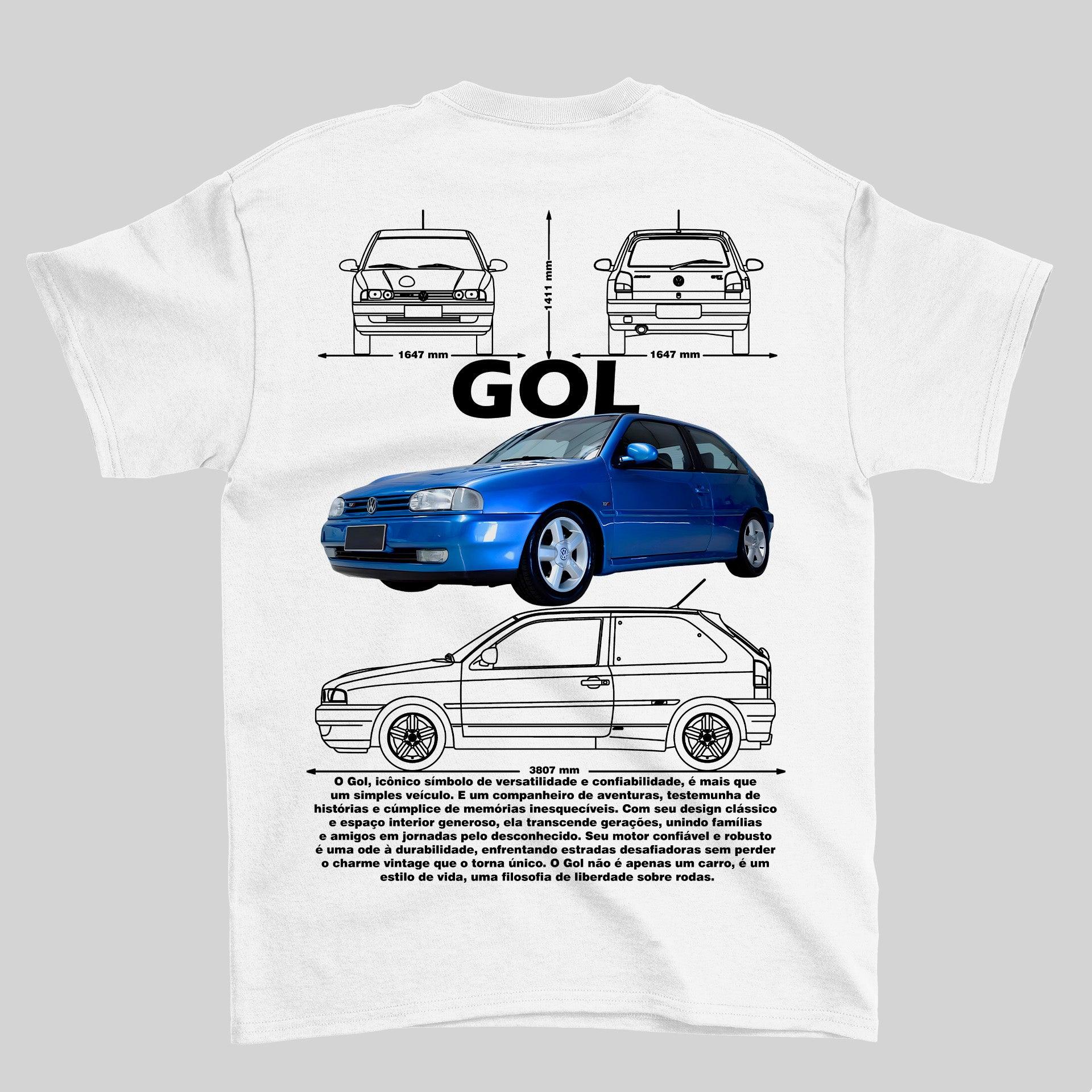 Camiseta Volkswagen Gol Bola - GTS109 - Loja GTS Customs