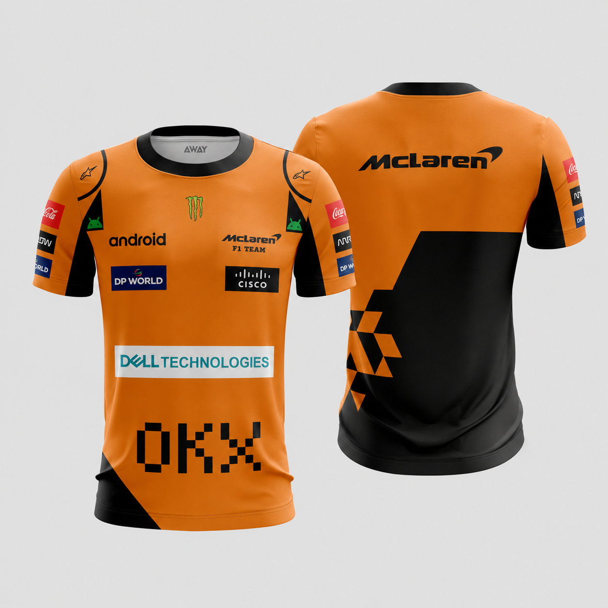 Camiseta Formula 1 Maclaren Dry Fit 2026 - GTSDF8