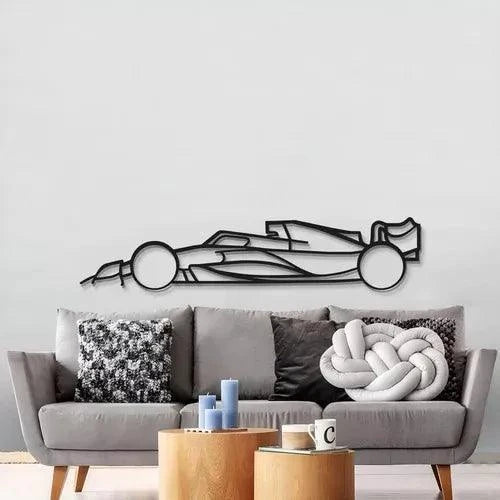 Quadro Decorativo Carro Formula 1 Horizontal - Loja GTS Customs