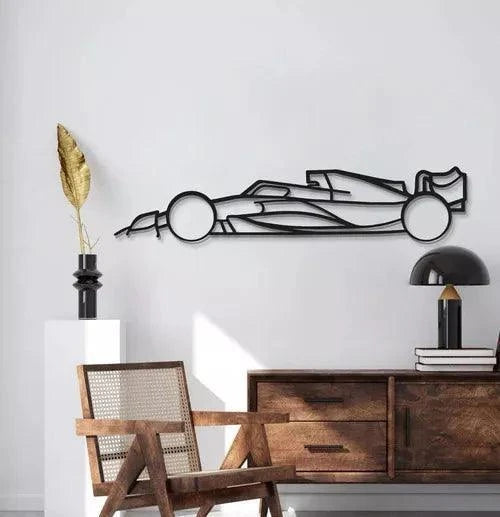 Quadro Decorativo Carro Formula 1 Horizontal - Loja GTS Customs