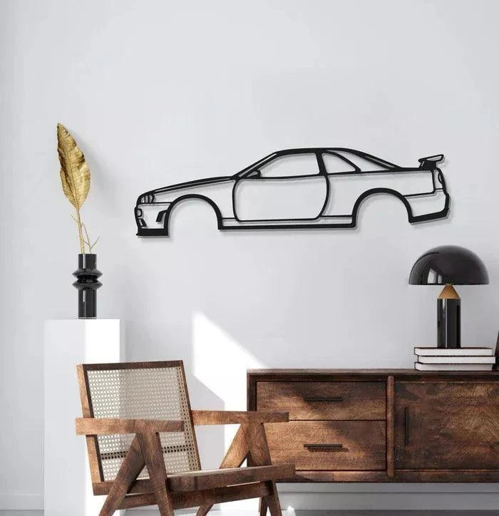 Quadro Decorativo Carro Nissan Skyline R34 - Loja GTS Customs