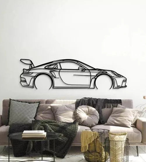 Quadro Decorativo Porsche GT3 RS Lateral - Loja GTS Customs