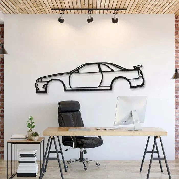 Quadro Decorativo Carro Nissan Skyline R34 - Loja GTS Customs