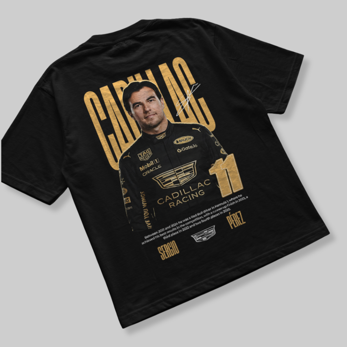 Camiseta Formula 1 Cadillac Checo Perez - GTS172