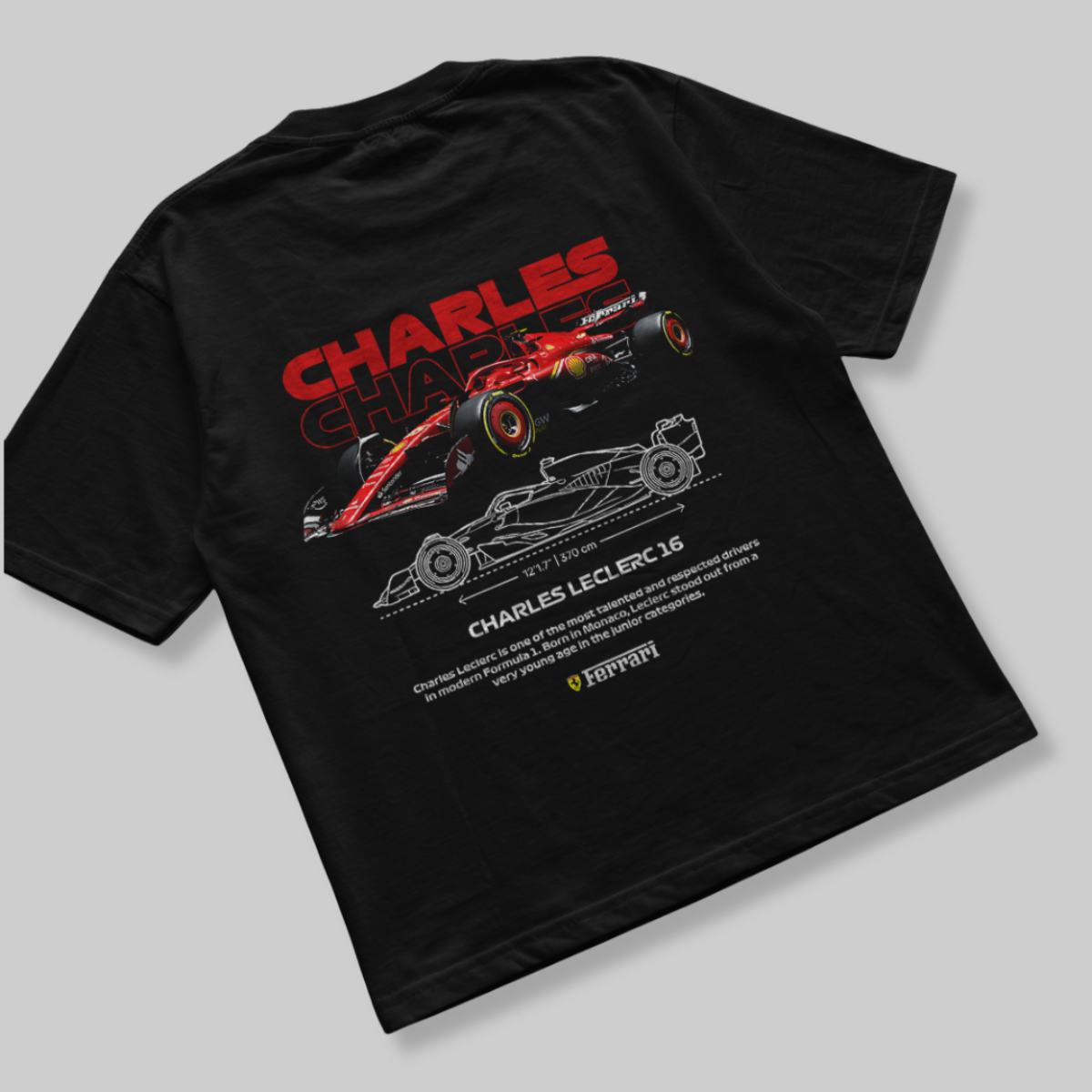 Camiseta Formula 1 Charles Leclerc 16 - GTS176