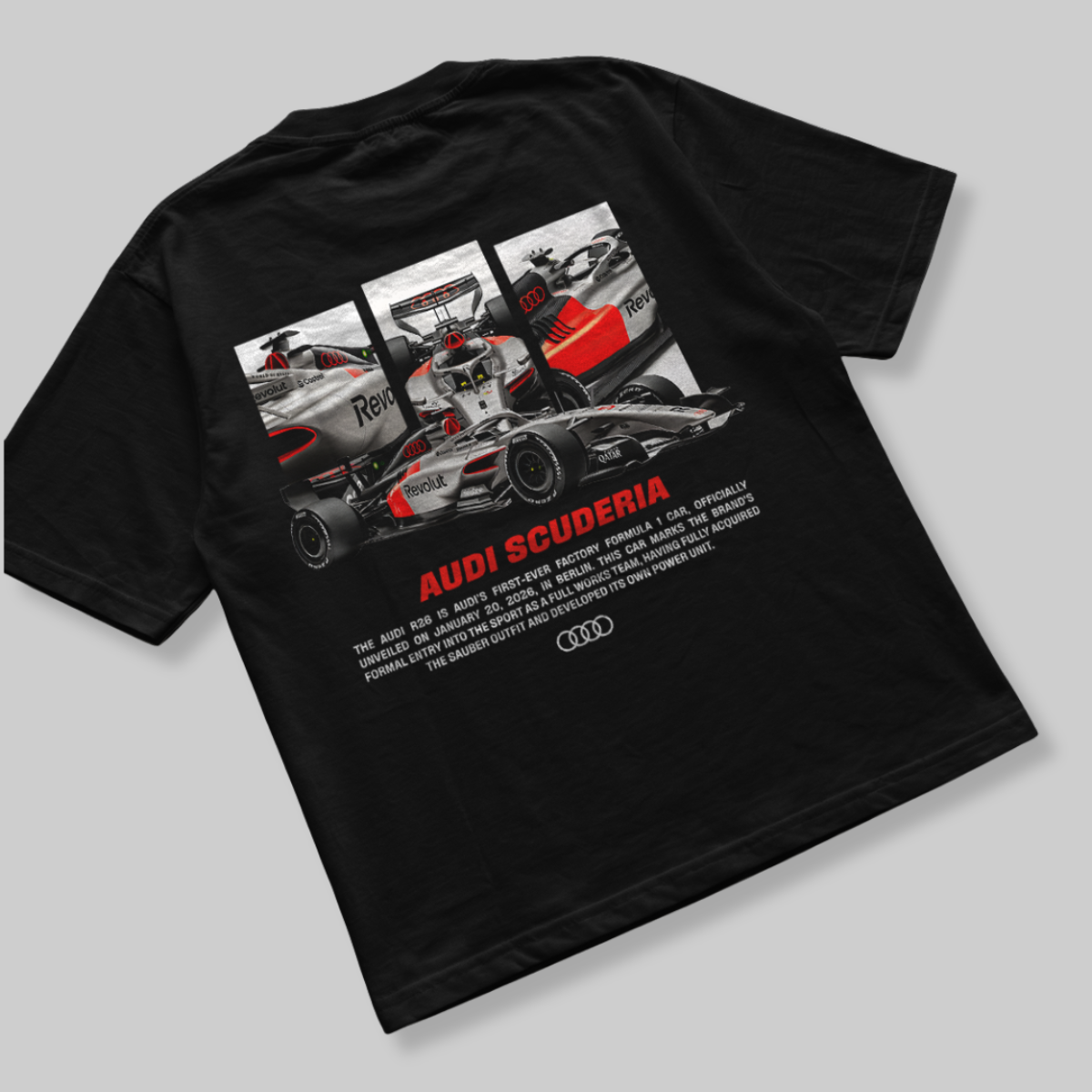 Camiseta Formula 1 Audi R26 - GTS160