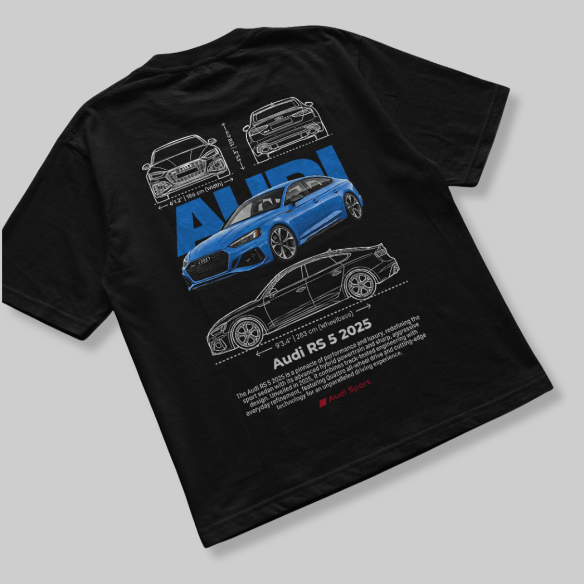 Camiseta Audi RS5 2025 - GTS178