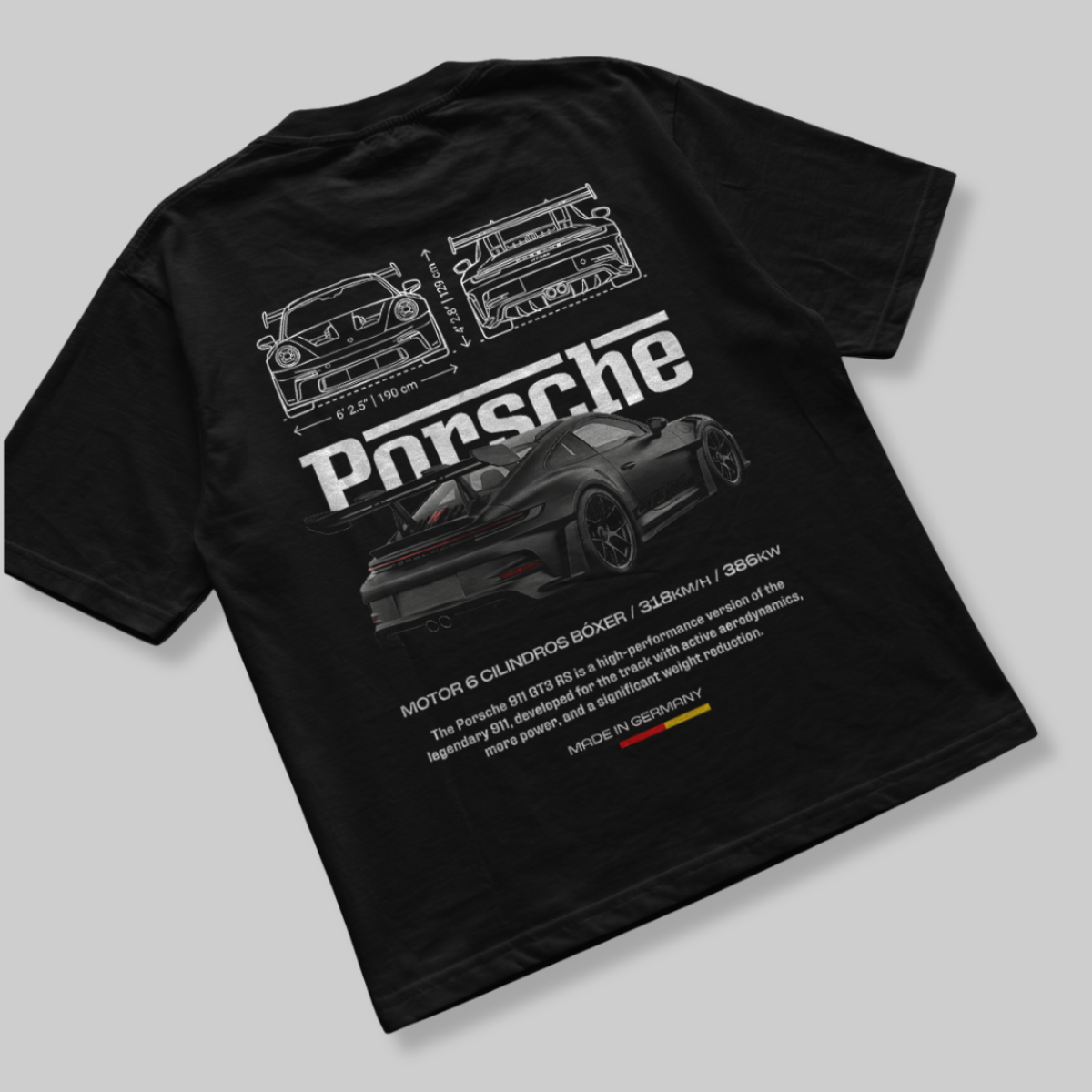 Camiseta Porsche 911 GT3 RS - GTS181