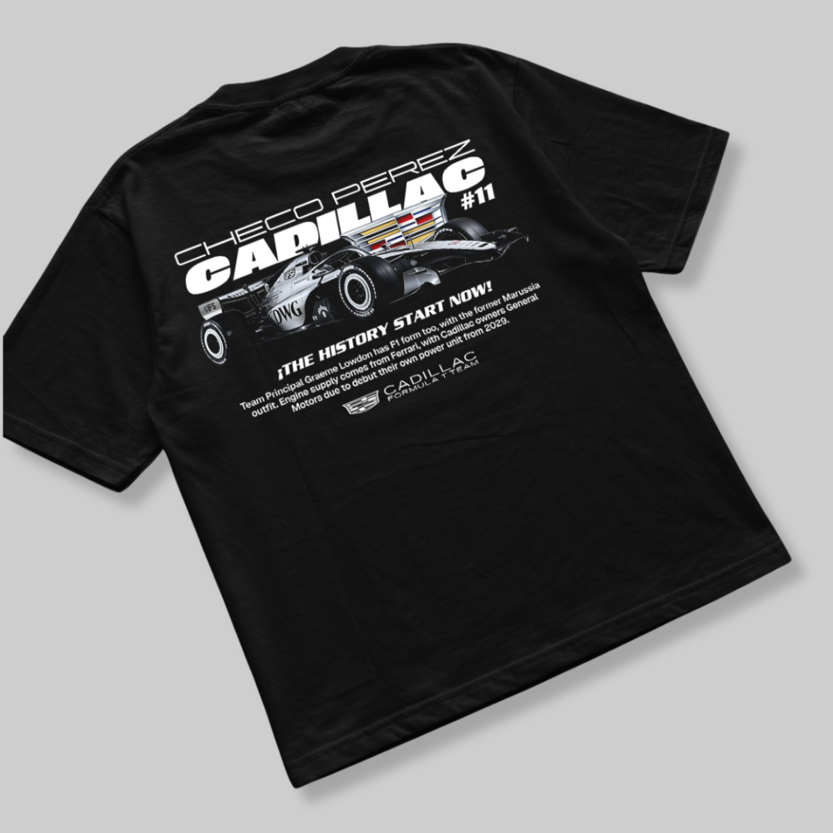 Camiseta Formula 1 Scuderia Cadillac Checo Perez - GTS188