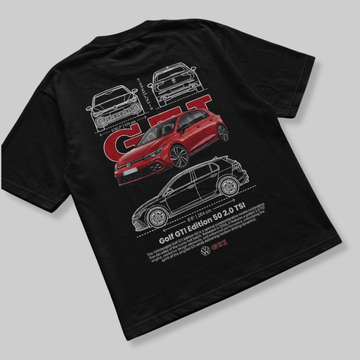 Camiseta Volkswagen Golf GTi 2026 - GTS191