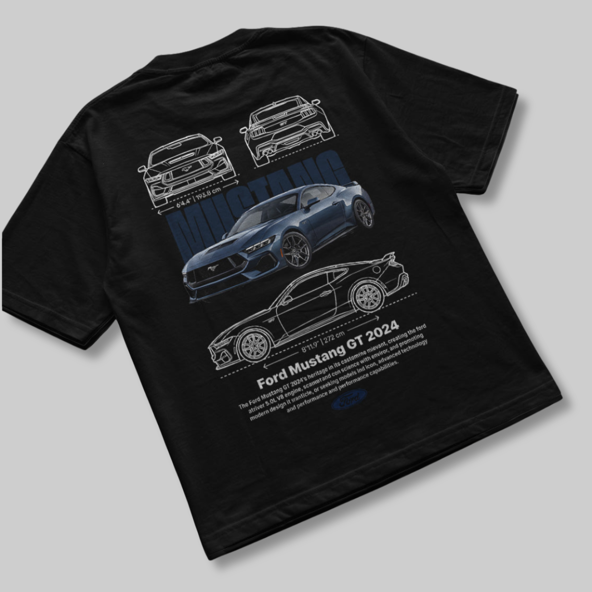 Camiseta Ford Mustang GT - GTS195