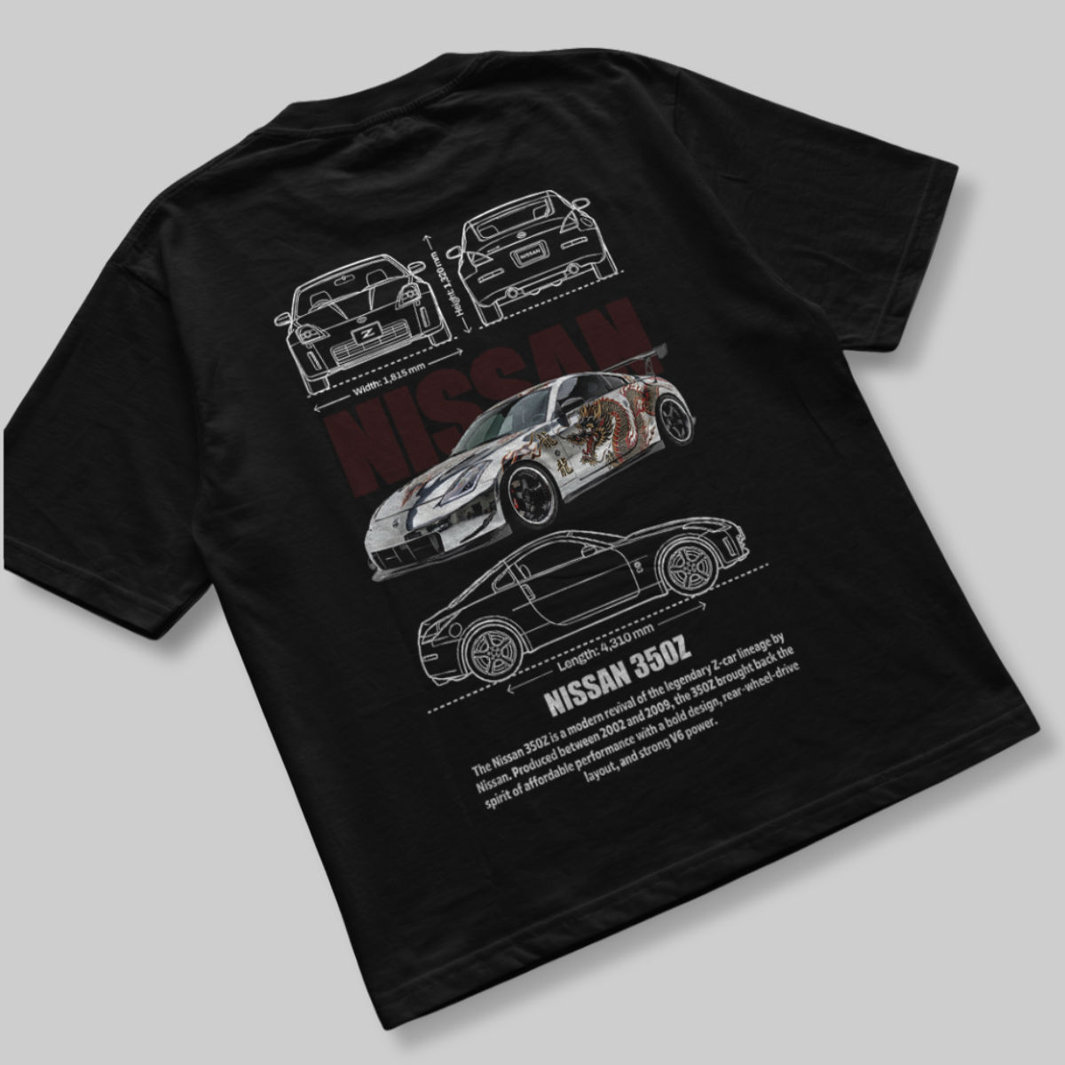 Camiseta Nissan 350z - GTS200